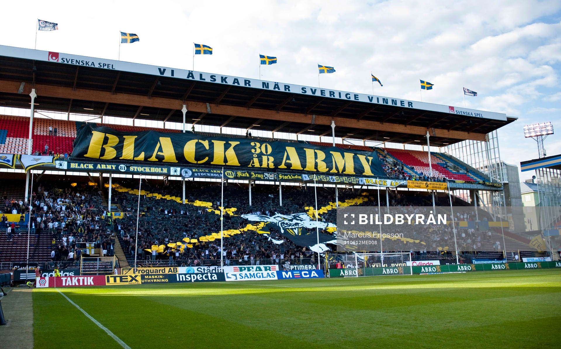 Tifo, klack, Black Army 30 år