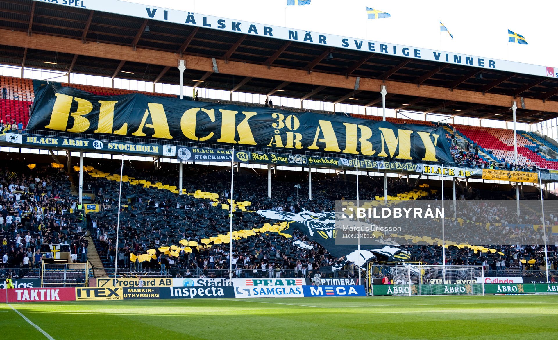 Tifo, klack, Black Army 30 år