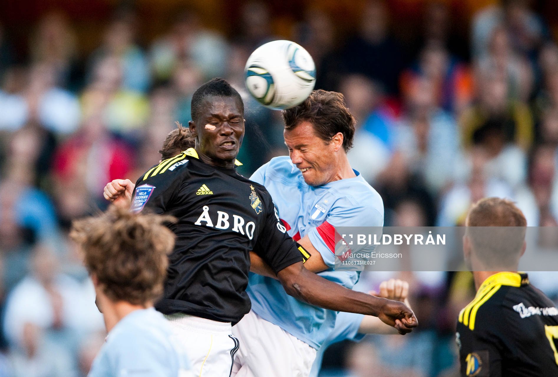 Ibrahim Tete Bangura, AIK och Daniel Andersson, Malmö