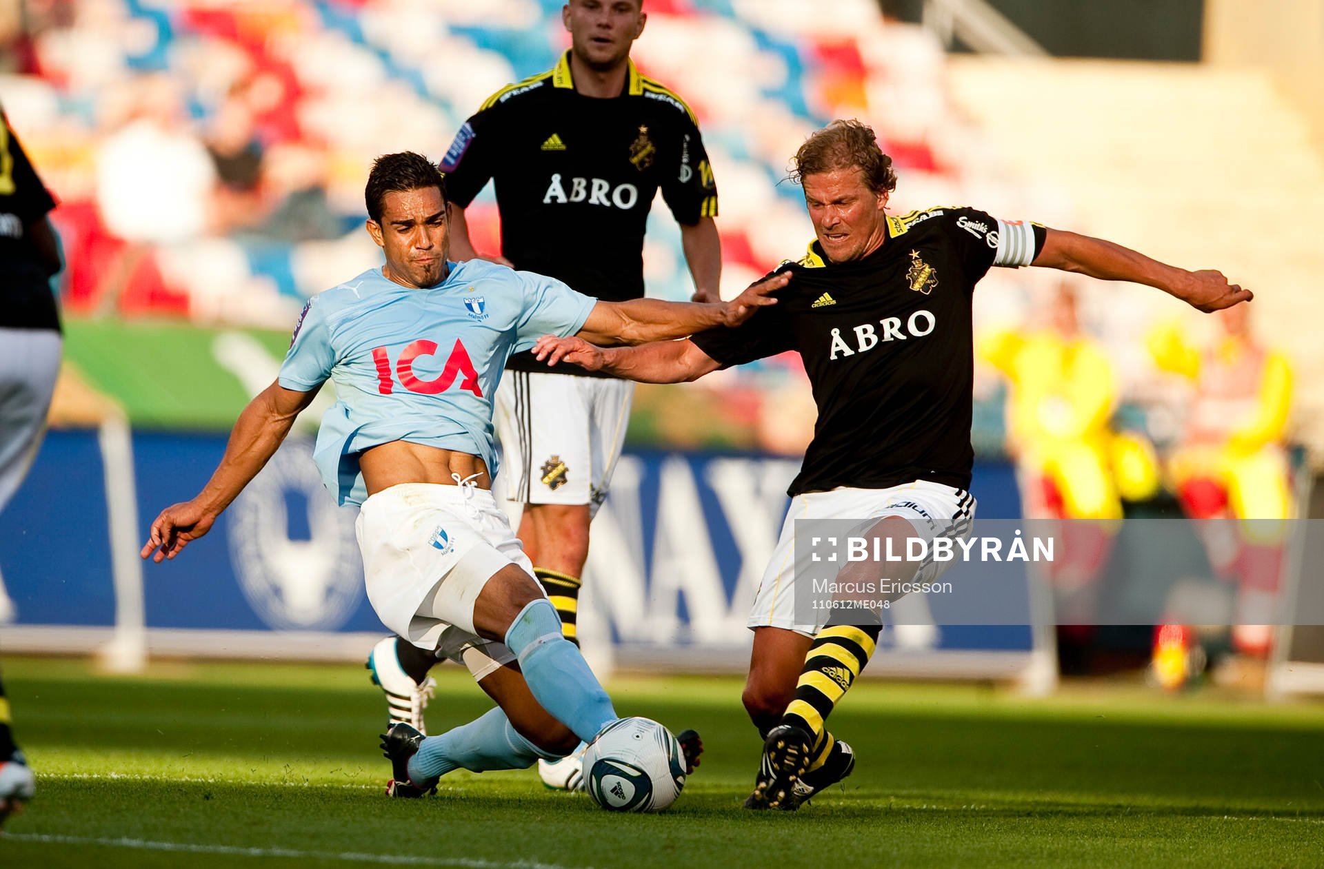 Wilton Figueiredo, Malmö och Daniel Tjernström, AIK