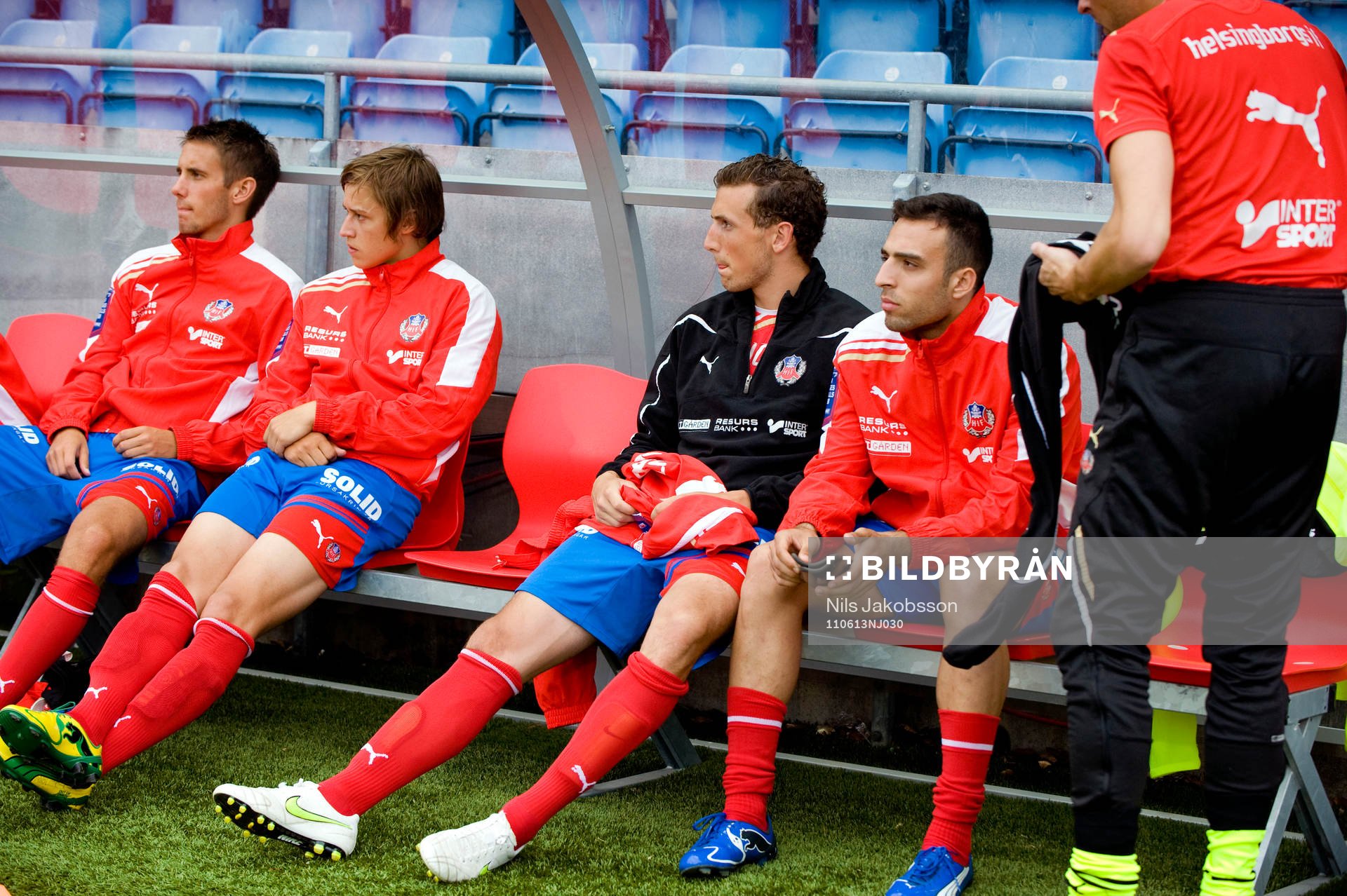 Alexander Gerndt, Helsingborg på bänken