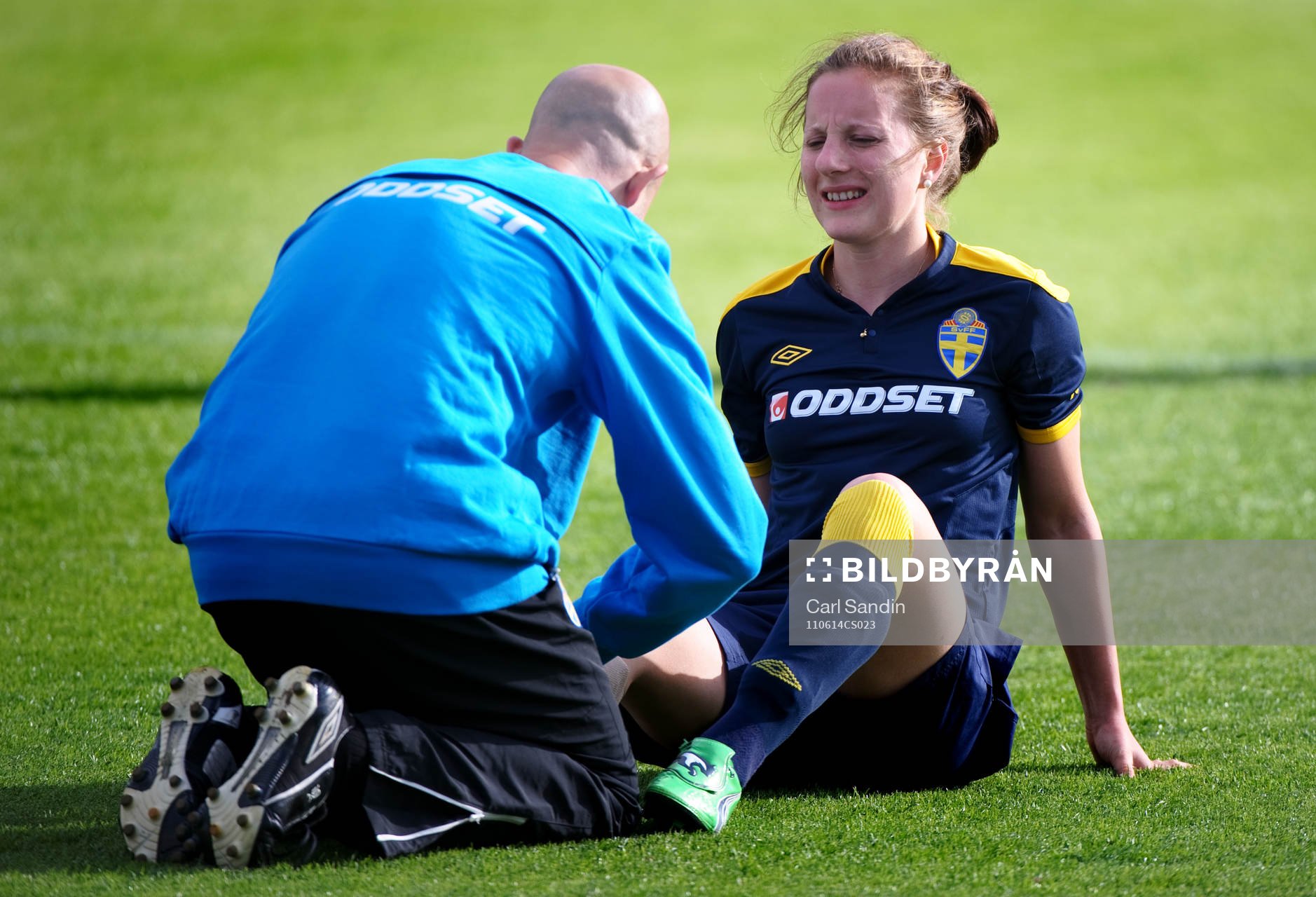Antonia Göransson, skada