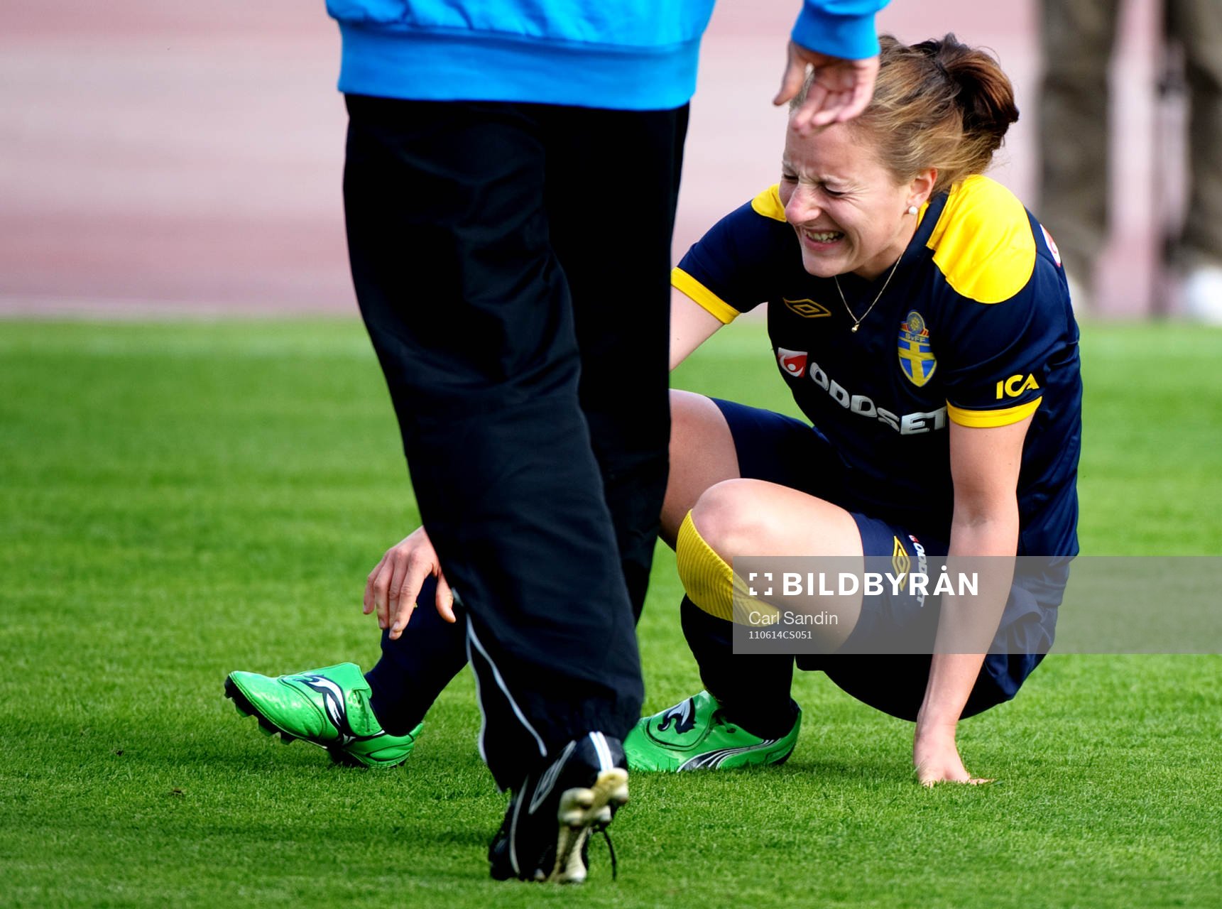Antonia Göransson, skada