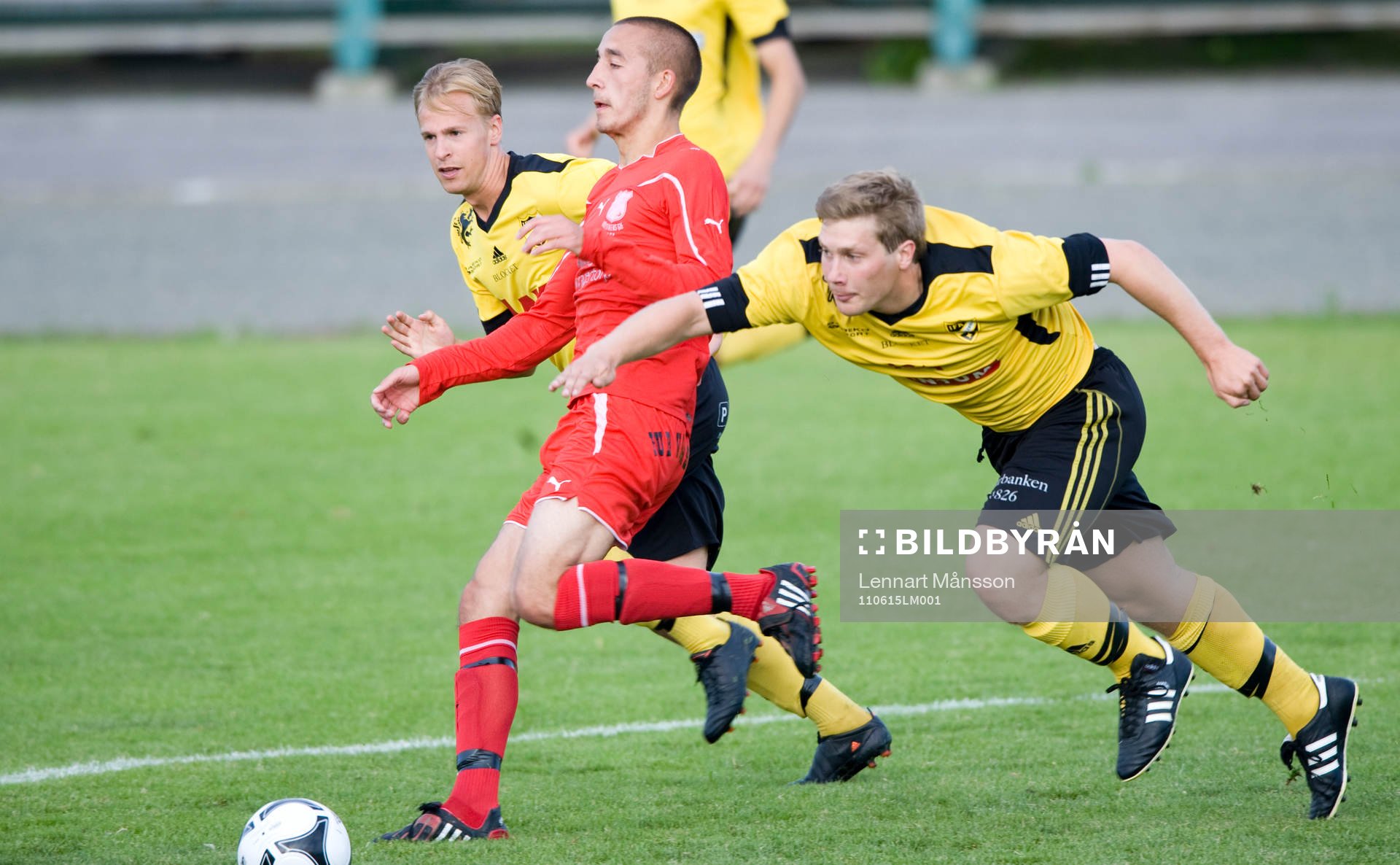 Viktor Bergström och Daniel Engel, Hässleholm, stoppar en