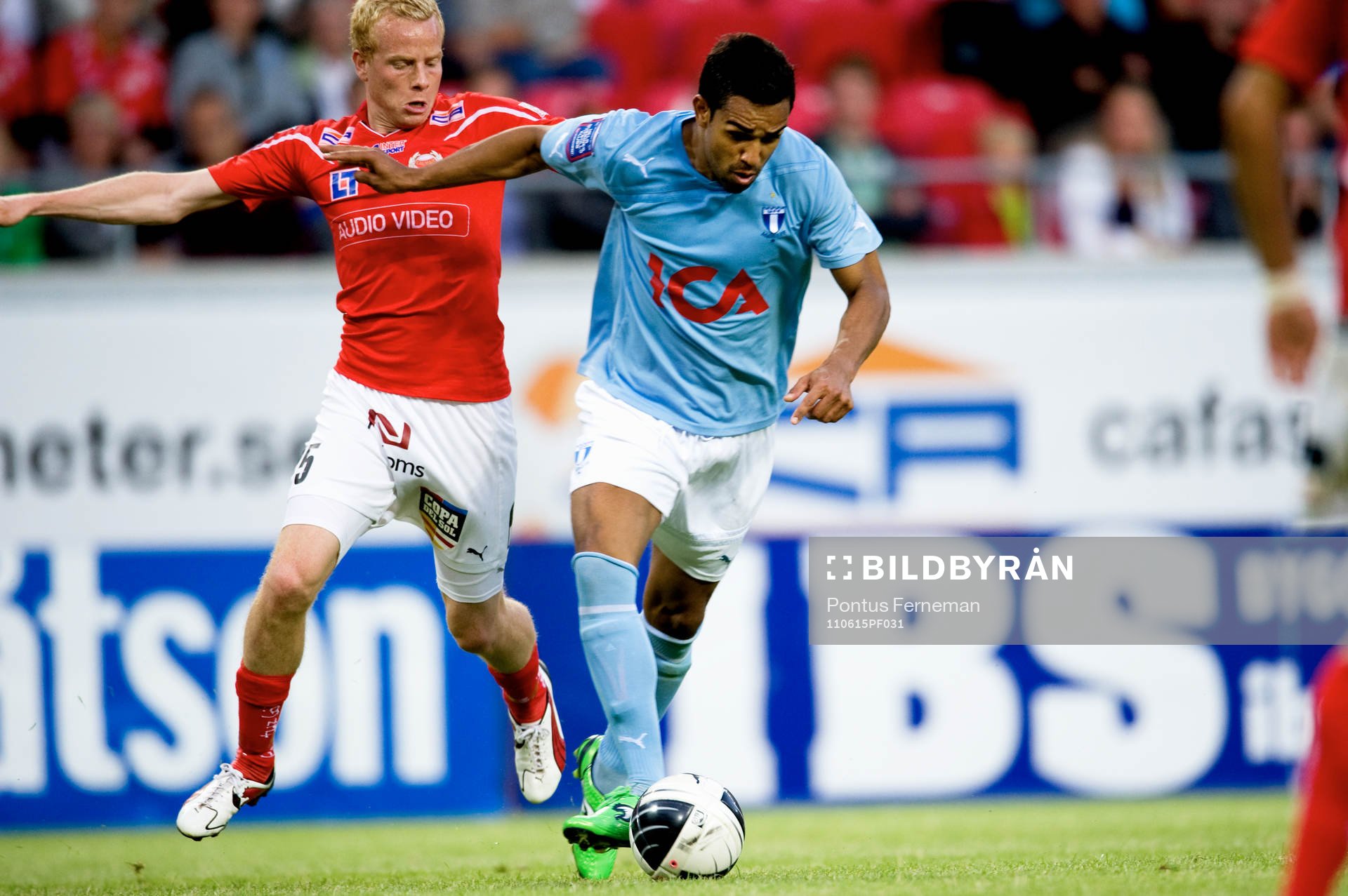 Tobias Carlsson,  Kalmar, Wilton Figueiredo, Malmö