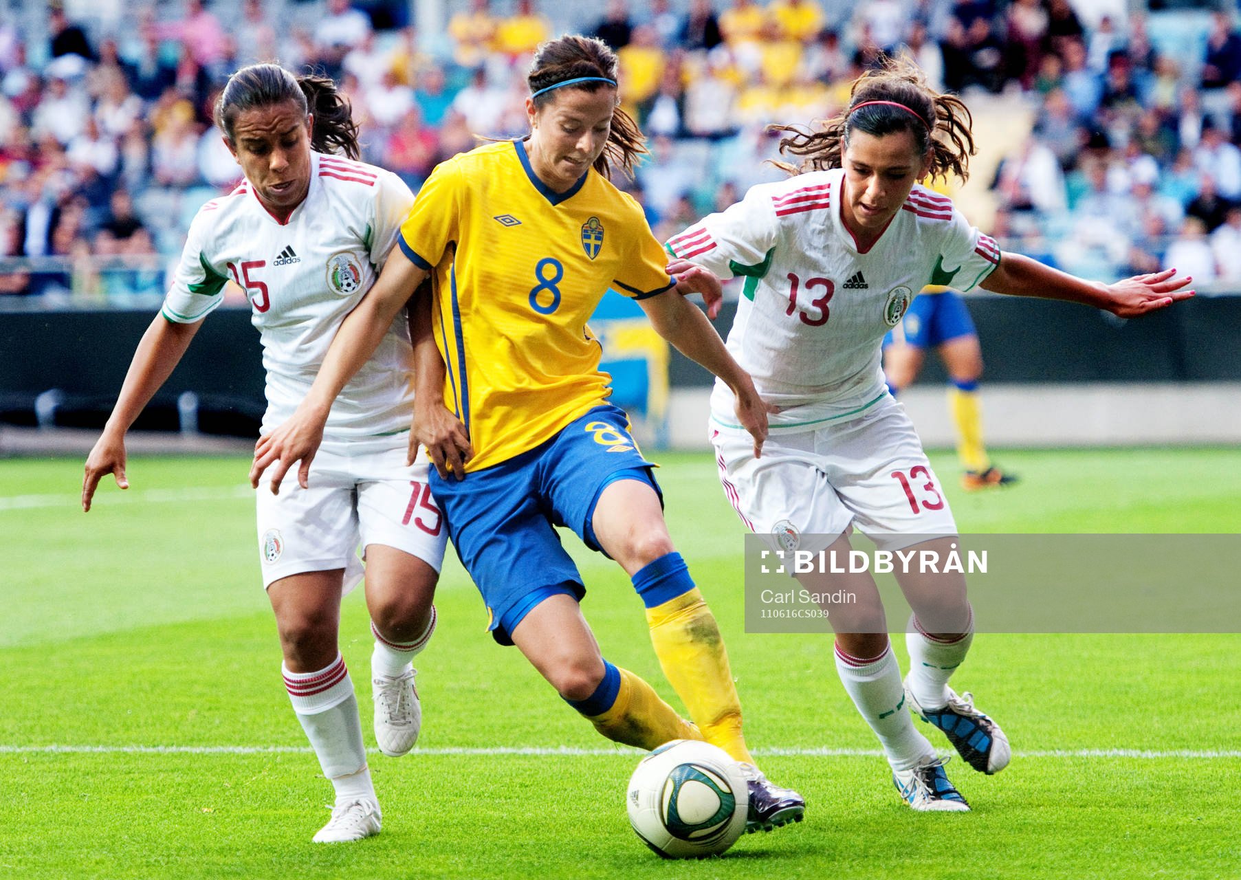 Rosario Saucedo, Mexiko, Lotta Schelin, Sverige, Natalie