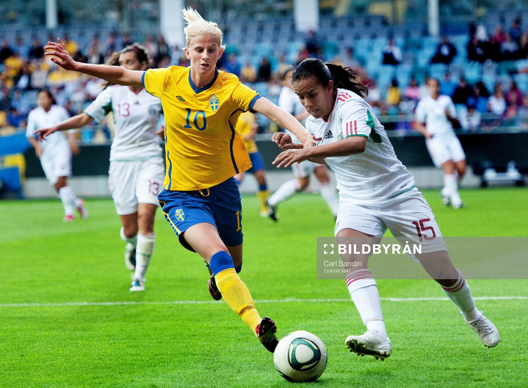 Sofia Jakobsson, Sverige, Rosario Saucedo, Mexiko