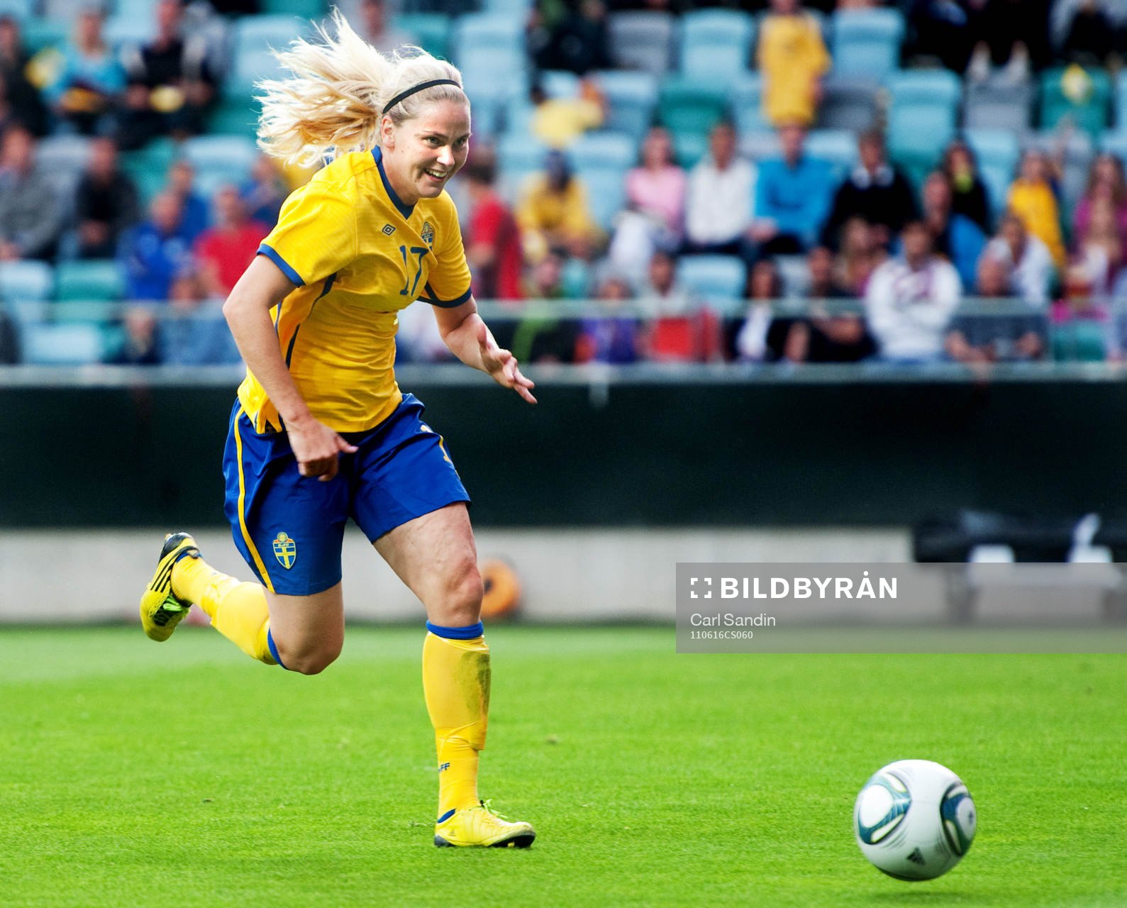 Lisa Dahlkvist, Sverige, jubel