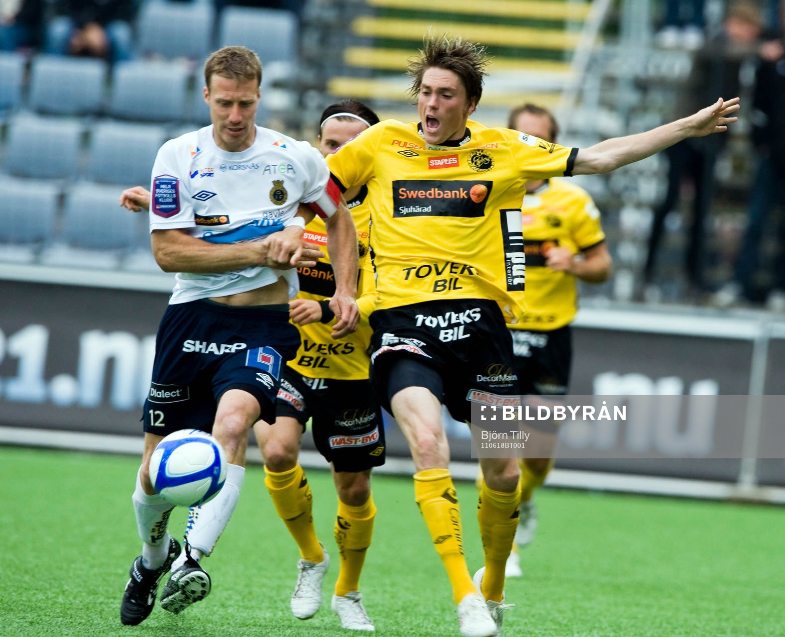 Daniel Bernhardsson, Gefle och Lasse Nilsson, Elfsborg
