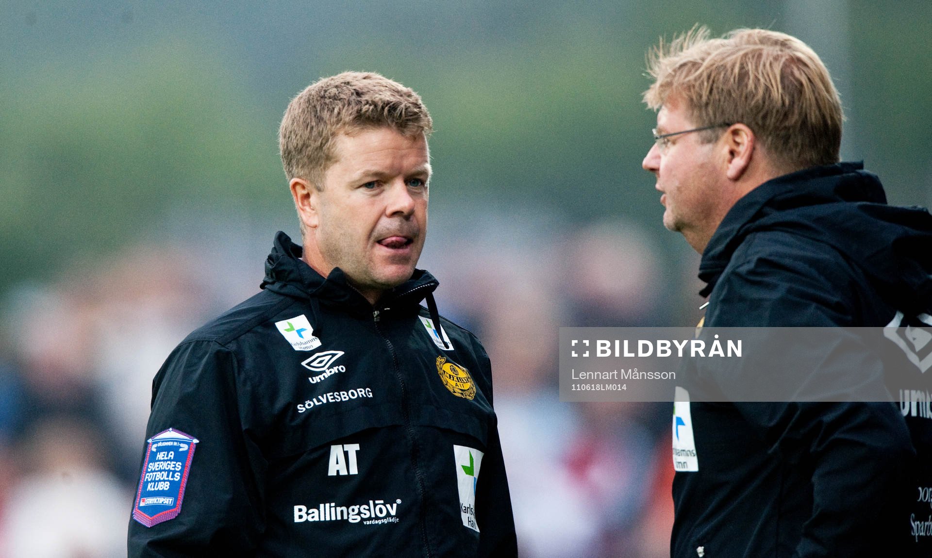Anders Torstensson, assisterande tränare och Peter