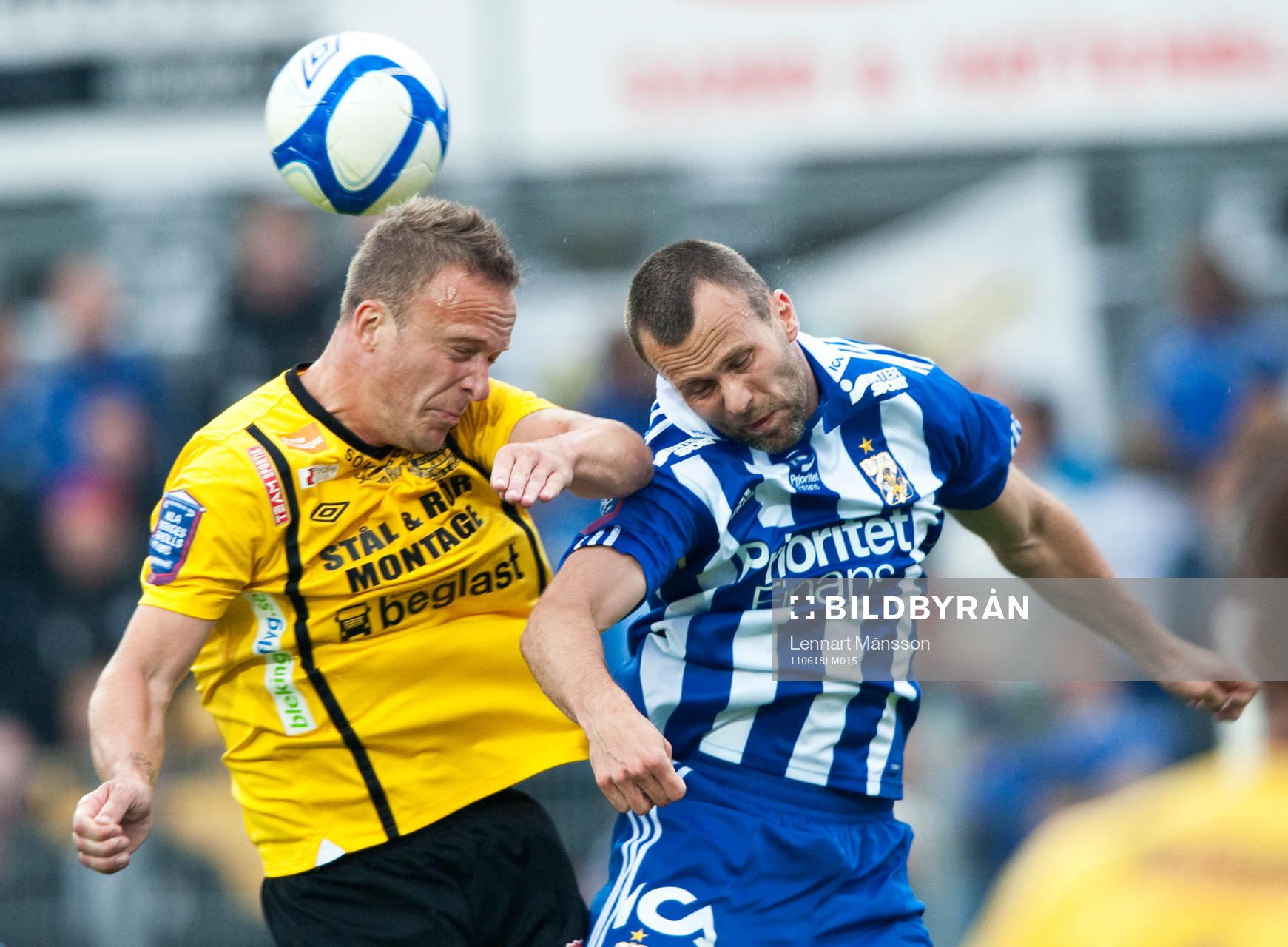  Marcus Ekenberg, Mjällby, Hjalmar Jonsson, Göteborg. Nickduell.