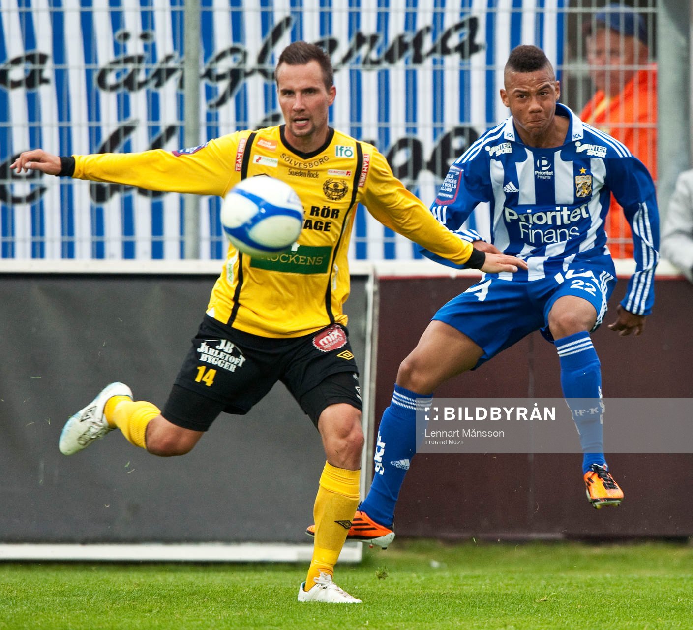 Daniel Nicklasson, Mjällby och Tobias Sana, Göteborg