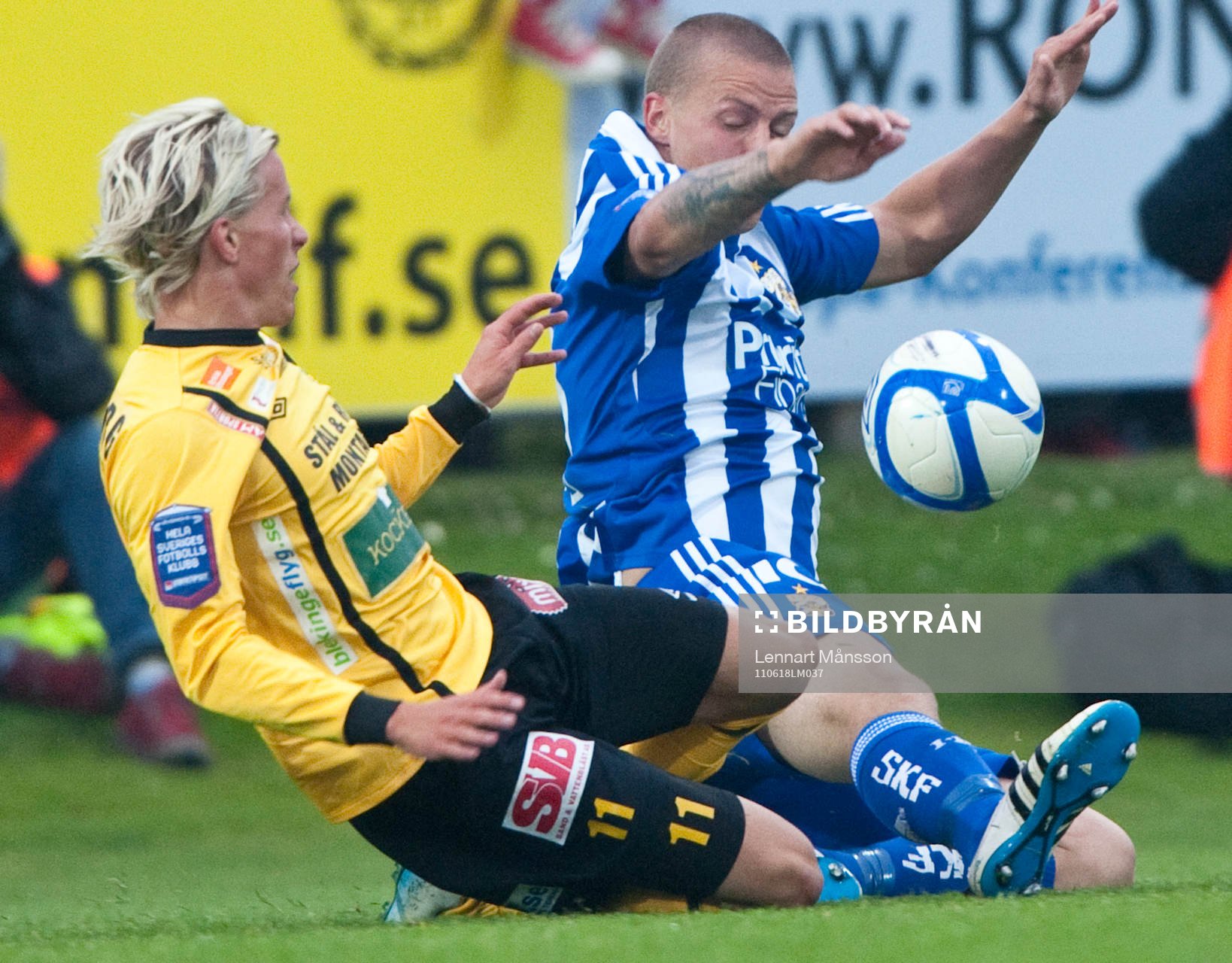 Adam Berner, Mjällby och Ragnar Sigurdsson, Göteborg