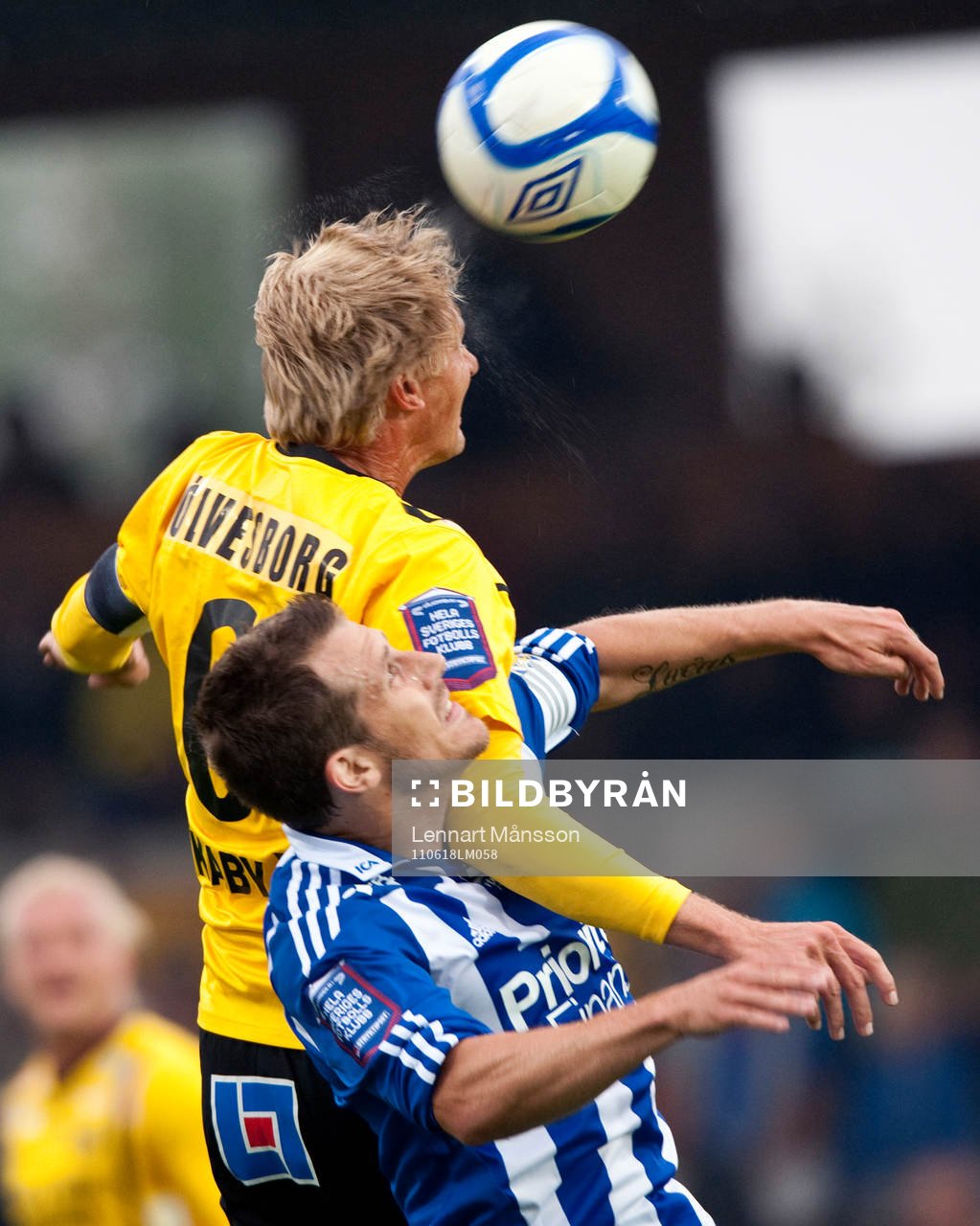 Nickduell, Patrik Rosengren, Mjällby, mot Tobias Hysen,