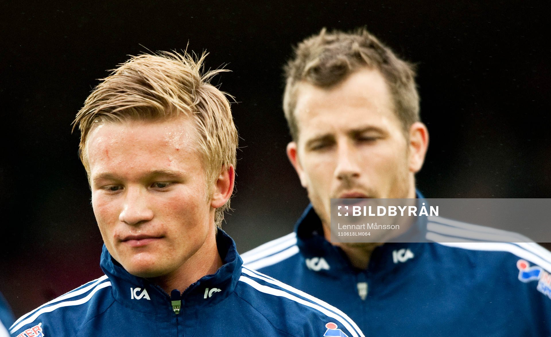 Nicklas Bärkroth och Tobias Hysén