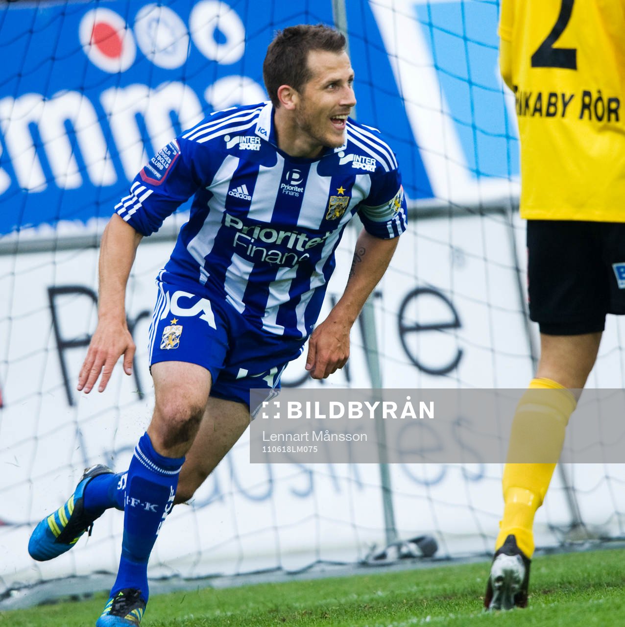 0-2 Tobias Hysén, IFK Göteborg, jubel
