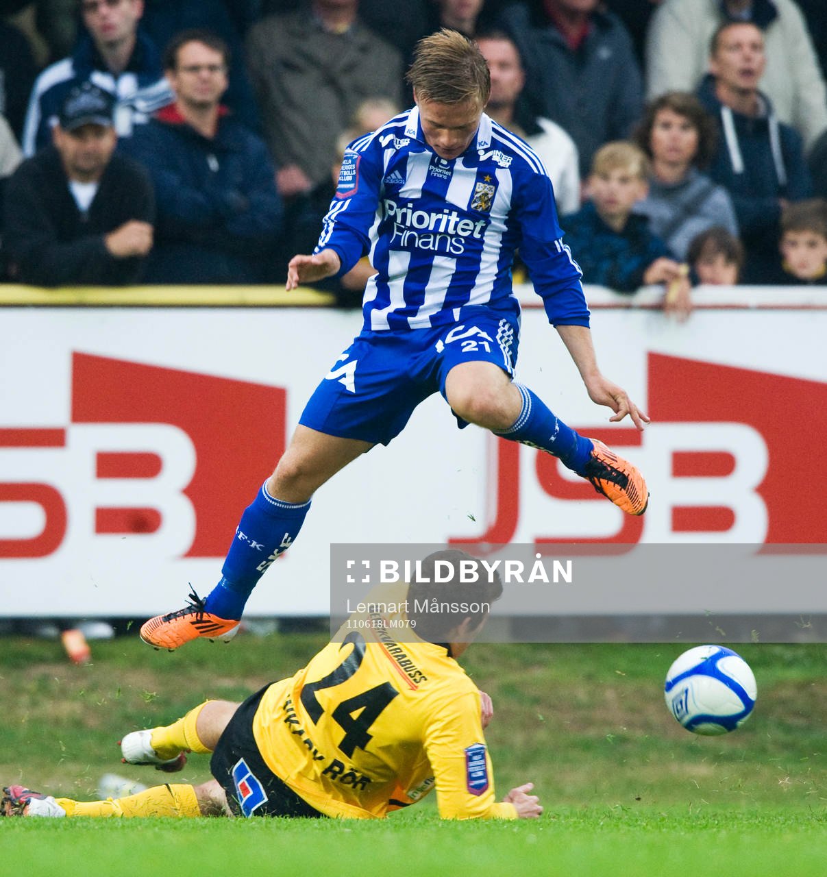 Niklas Bärkroth, IFK Göteborg och Samuel Petrone, Mjällby