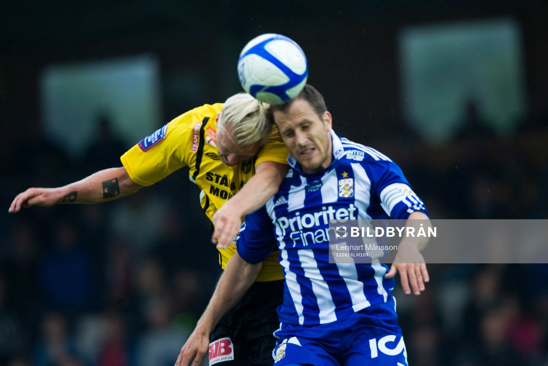 Robin Cederberg, Mjällby och Tobias Hysén, IFK Göteborg
