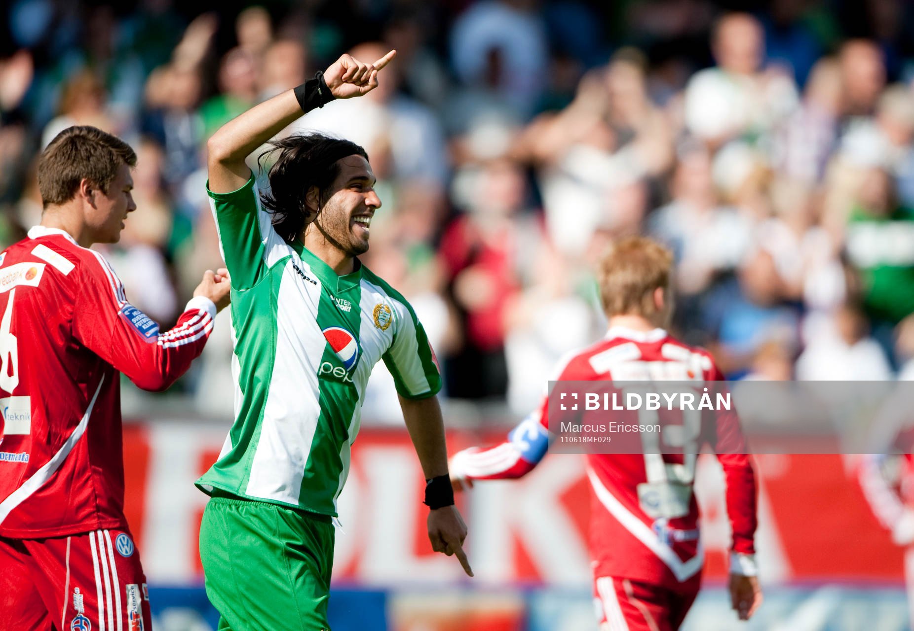  Sinan Ayranci, Hammarby jubel efter 1-0