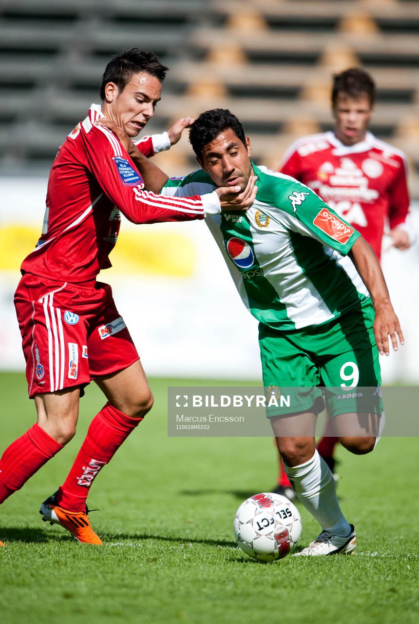 Dzenis Kozica, Värnamo och Sebastian Castro-Tello, Hammarby