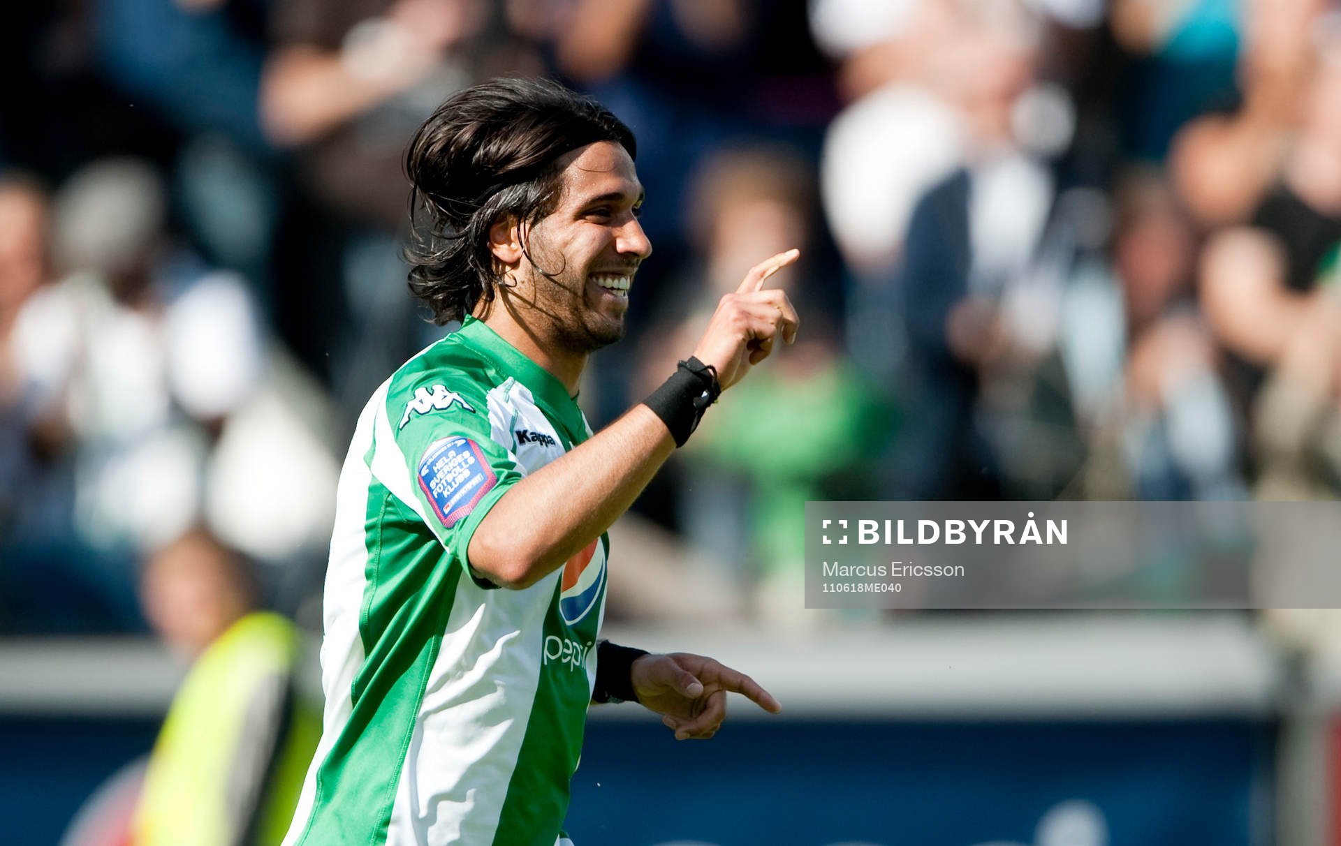  Sinan Ayranci, Hammarby jubel efter 1-0