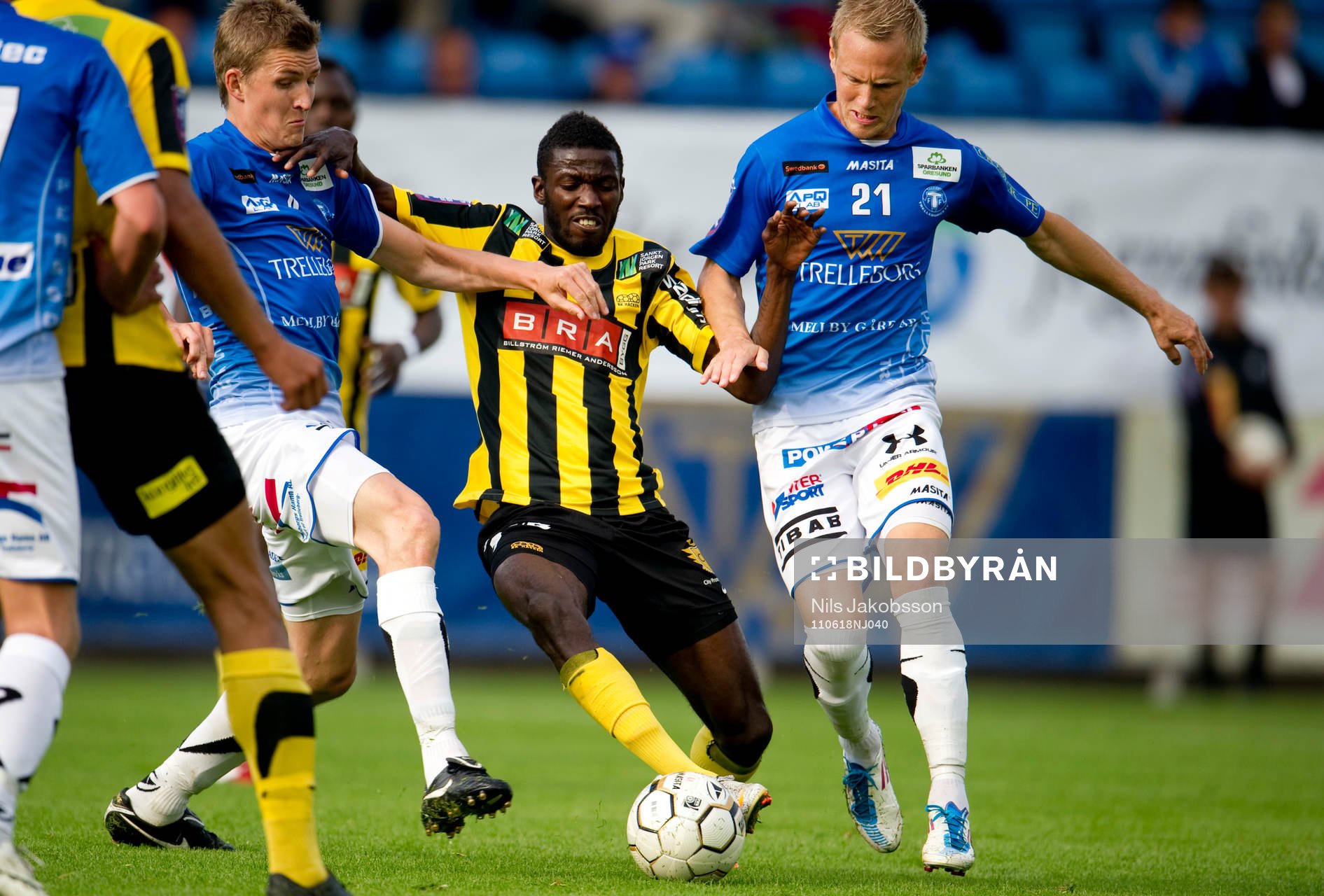 Peter Abelsson, Magnus Andersson, Trelleborg, Dioh