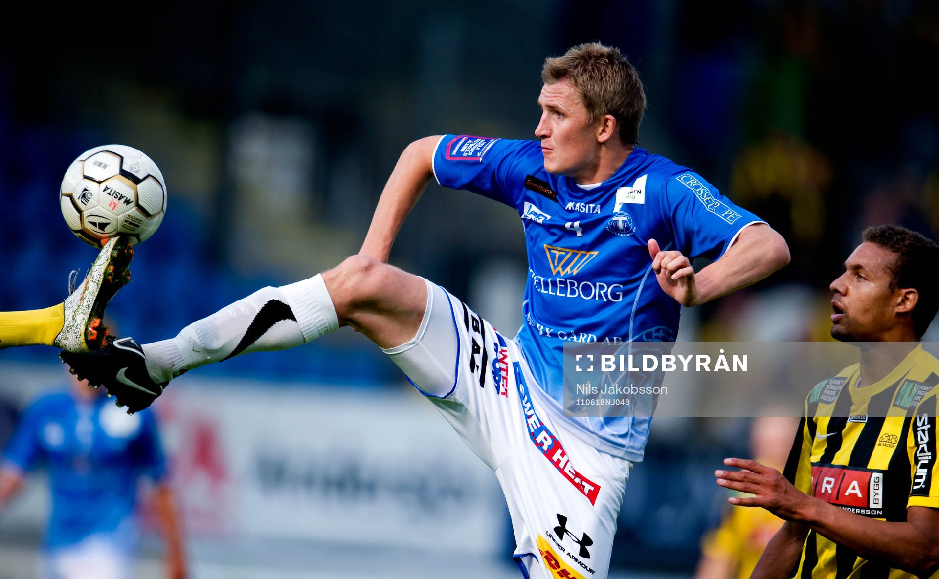 Peter Abelsson, Trelleborg, Mathias Ranégie, Häcken