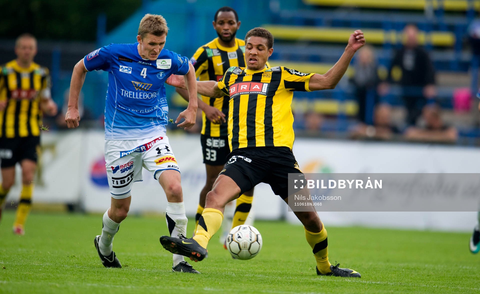 Peter Abelsson, Trelleborg, Mathias Ranégie, Häcken