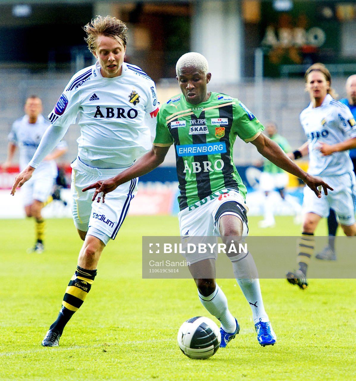 Viktor Lundberg, AIK, Eric Magloire Bassombeng, Gais