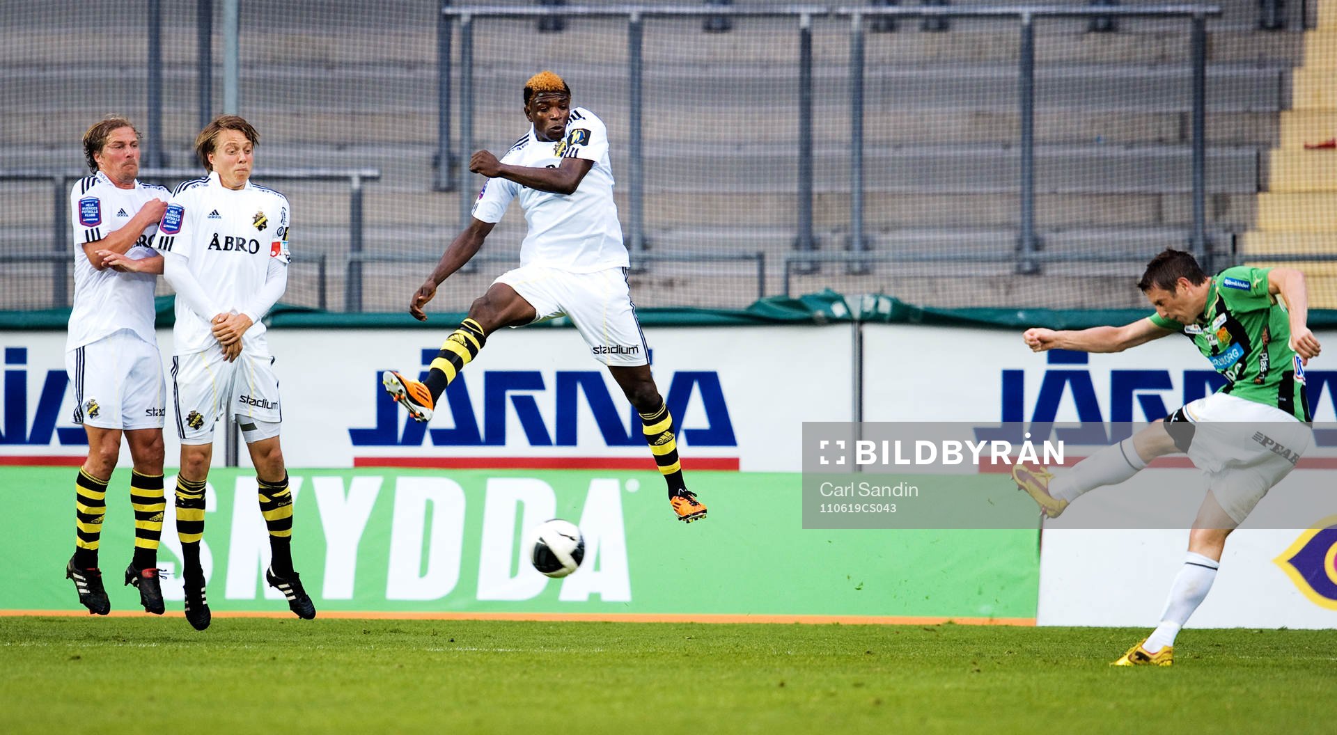 Daniel Tjernström, Viktor Lundberg, Mohamed Bangura, AIK,