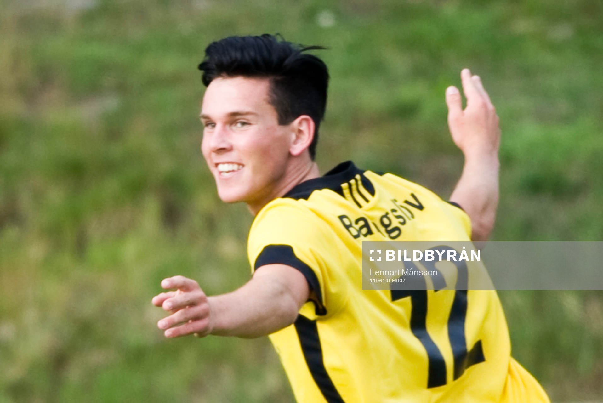  0-1 André Bengtsson, jubel.