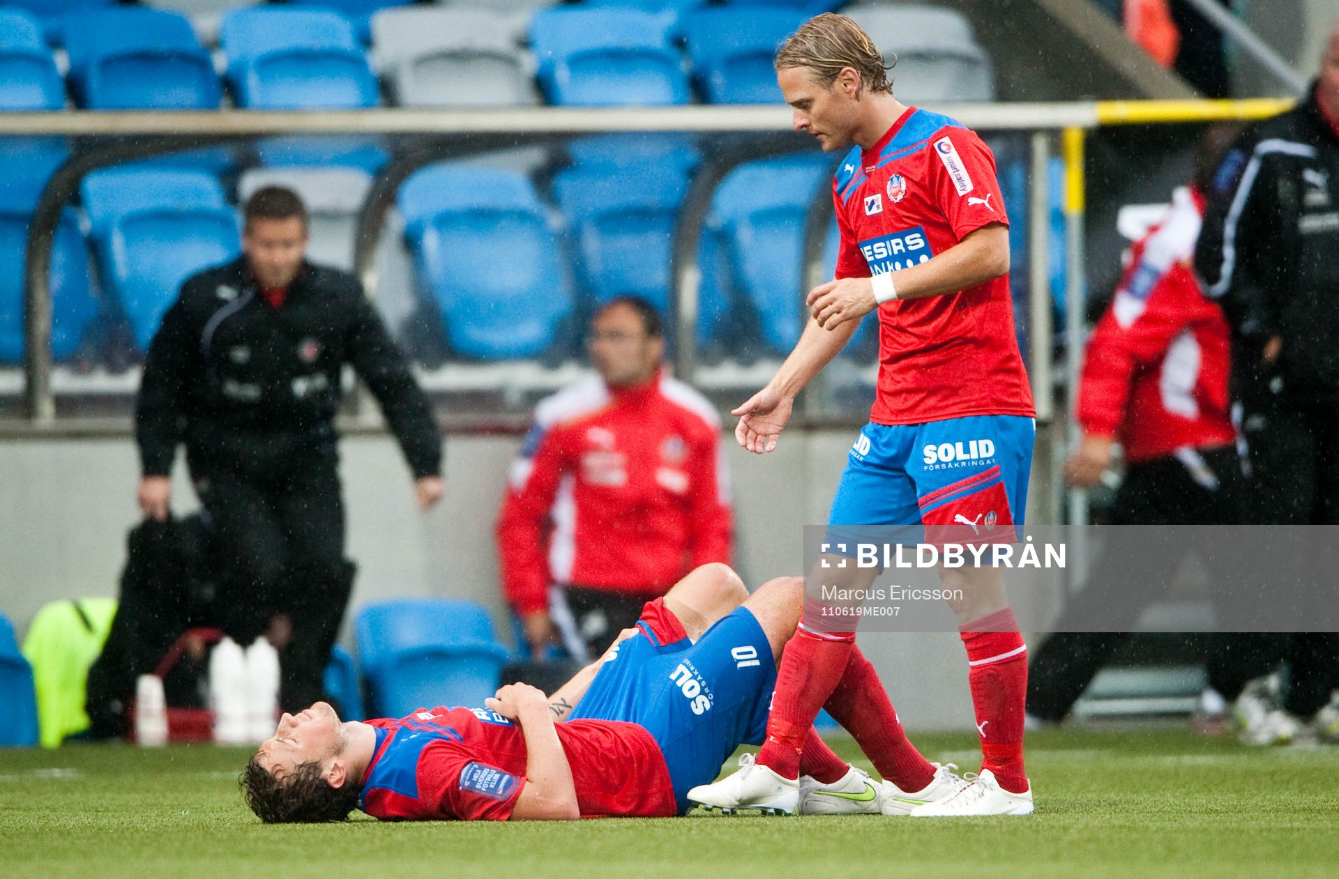 Alexander Gerndt, Helsingborg får så ont att han inte