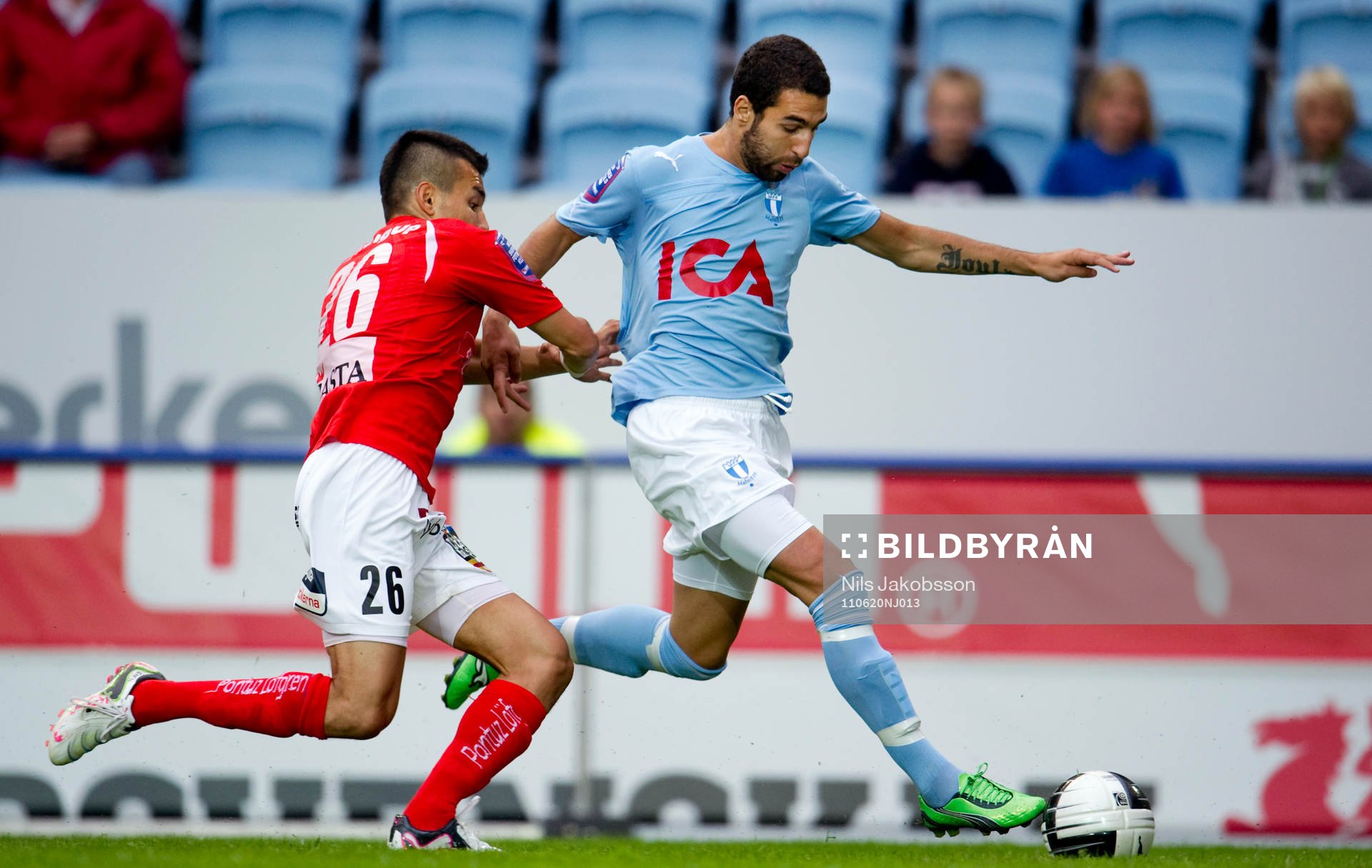 Emin Nouri, Kalmar, Jimmy Durmaz, Malmö FF
