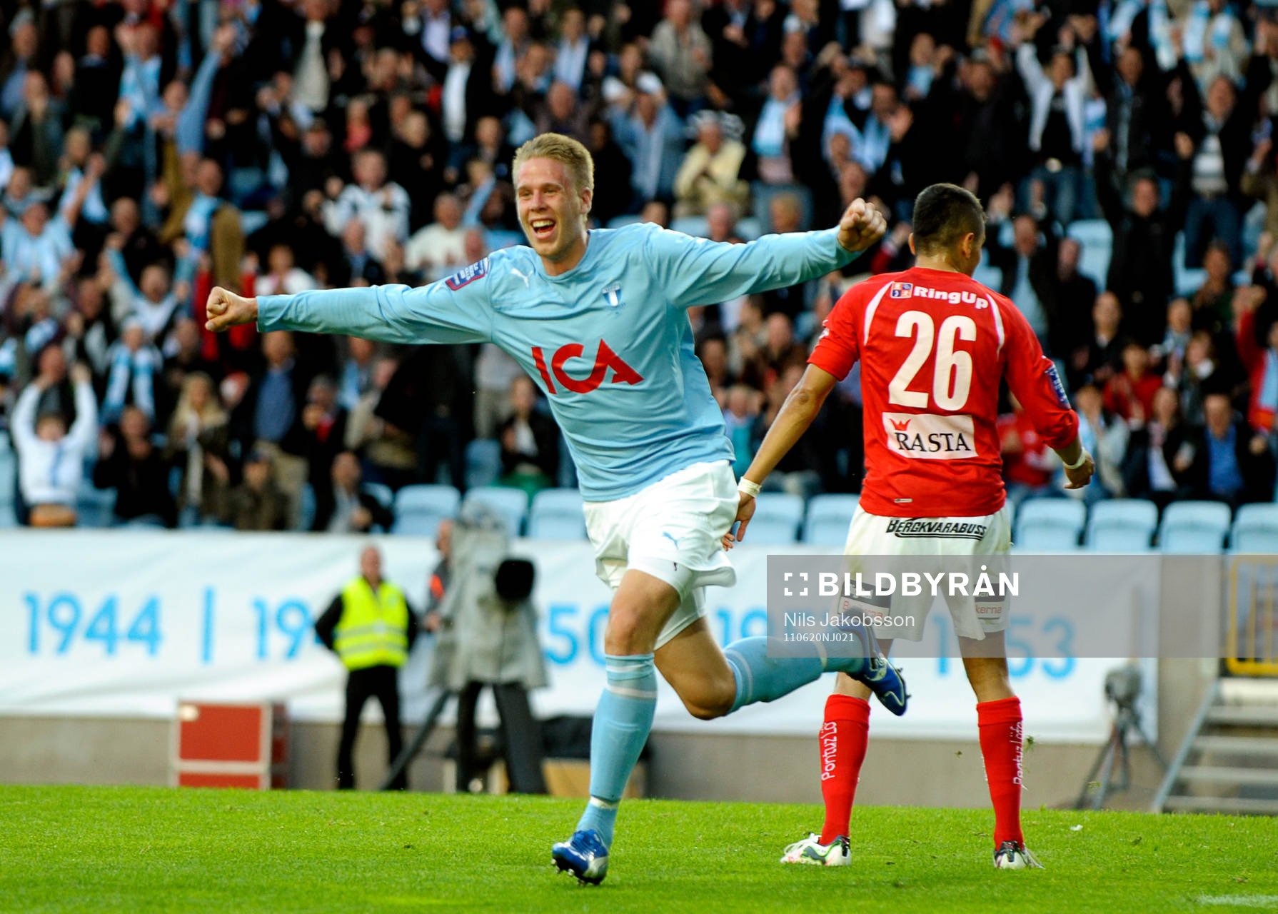 Pontus Jansson, Malmö, jubel