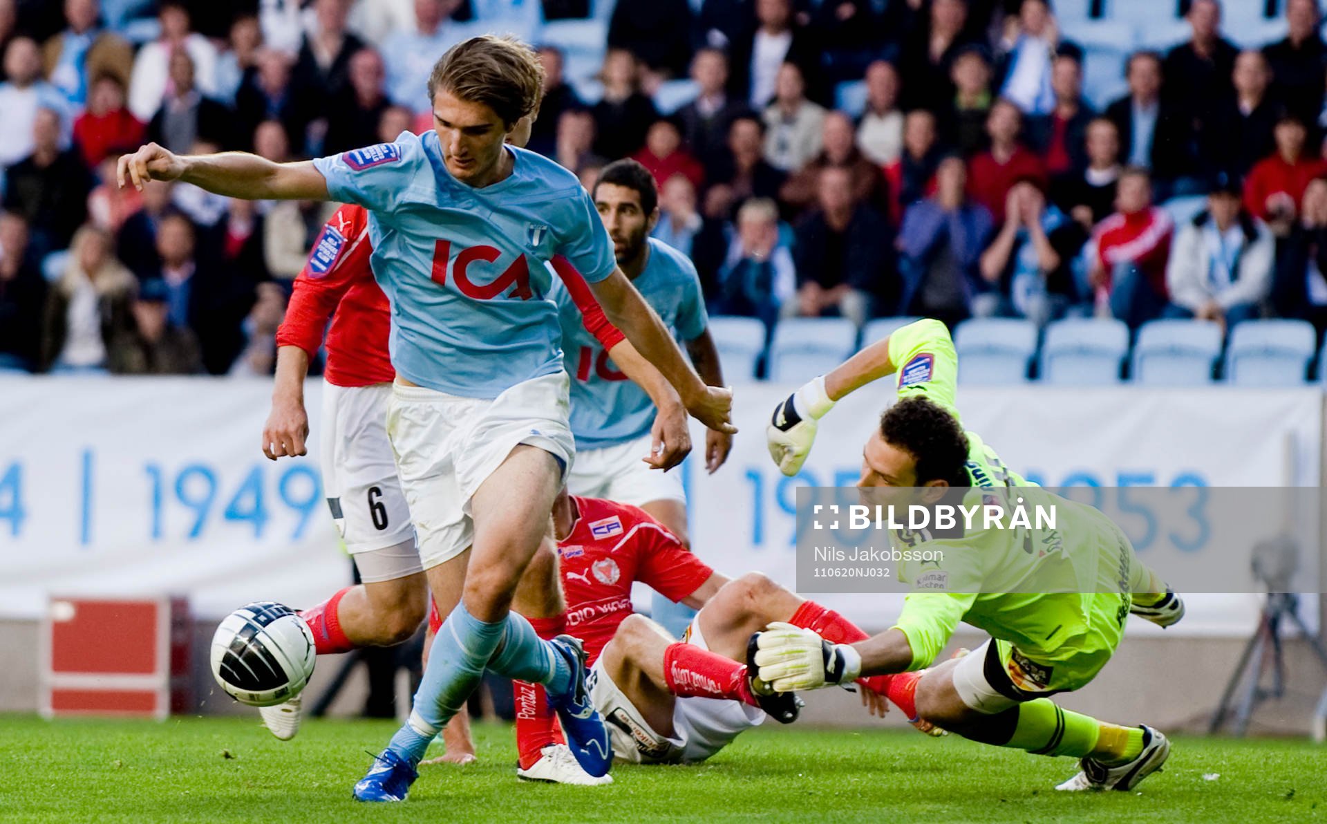 Dardan Rexhepi, Malmö FF, Etrit Berisha, målvakt, Kalmar
