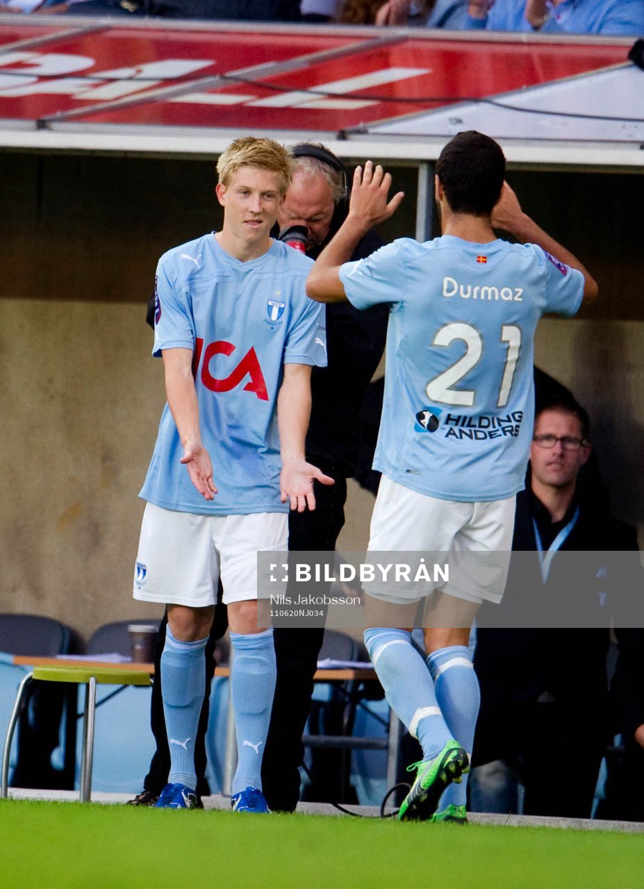 Simon Kroon, byter med Jimmy Durmaz, Malmö FF