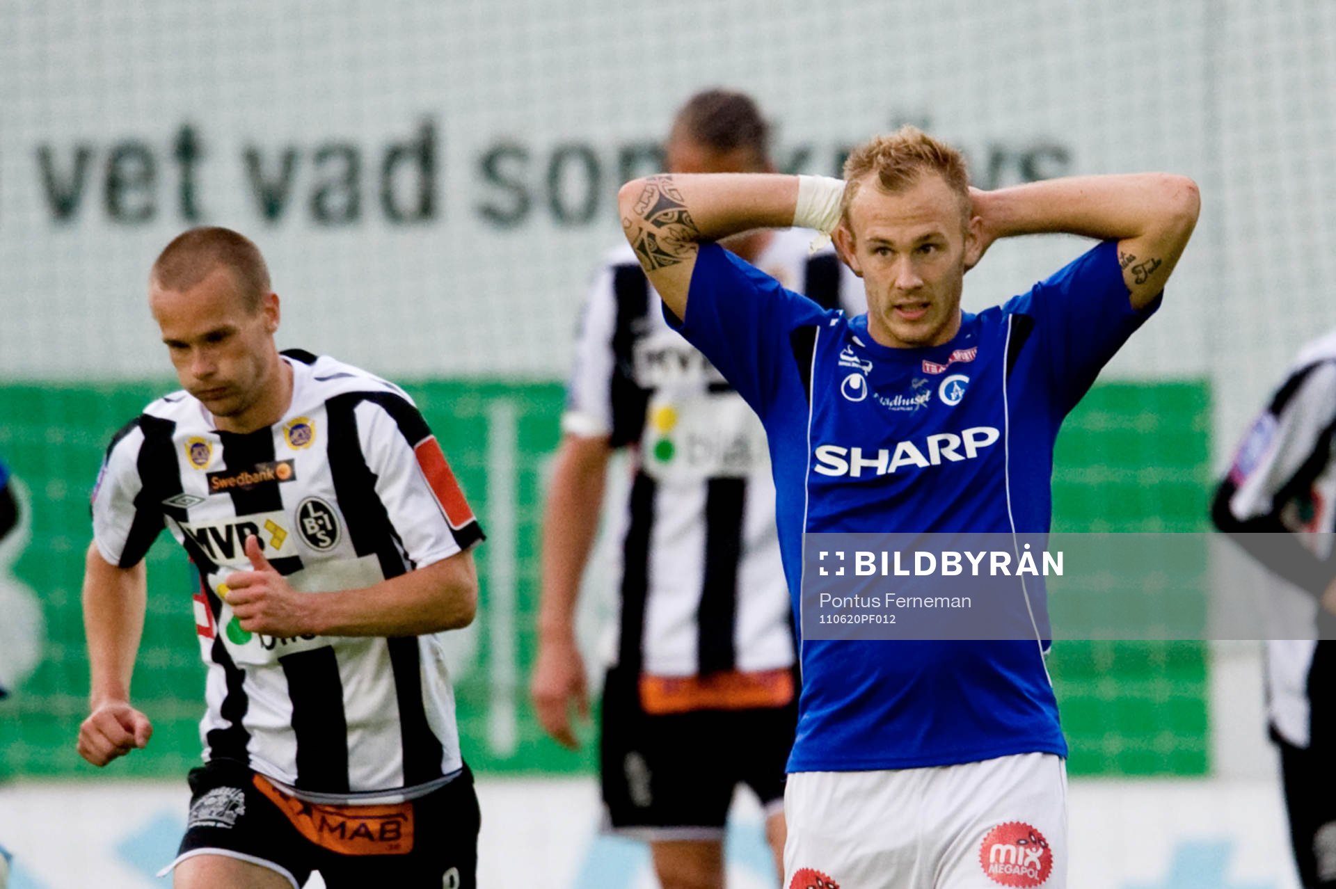 Fredirk Svanbäck, Landskrona, Magnus Eriksson,