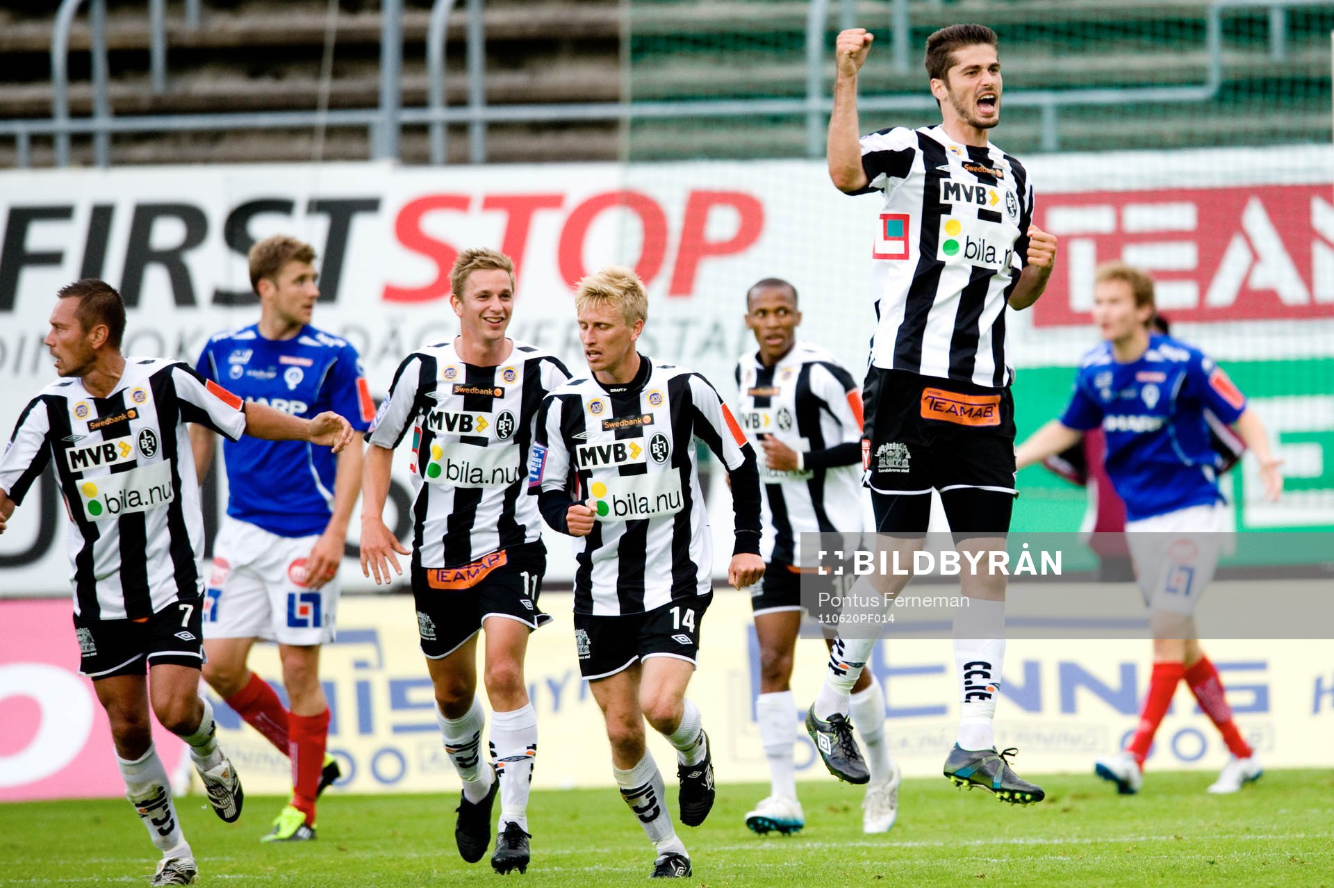 Marcus Lantz, Fredrik Olsson, Thomas Raun, Ajsel Kujovic,