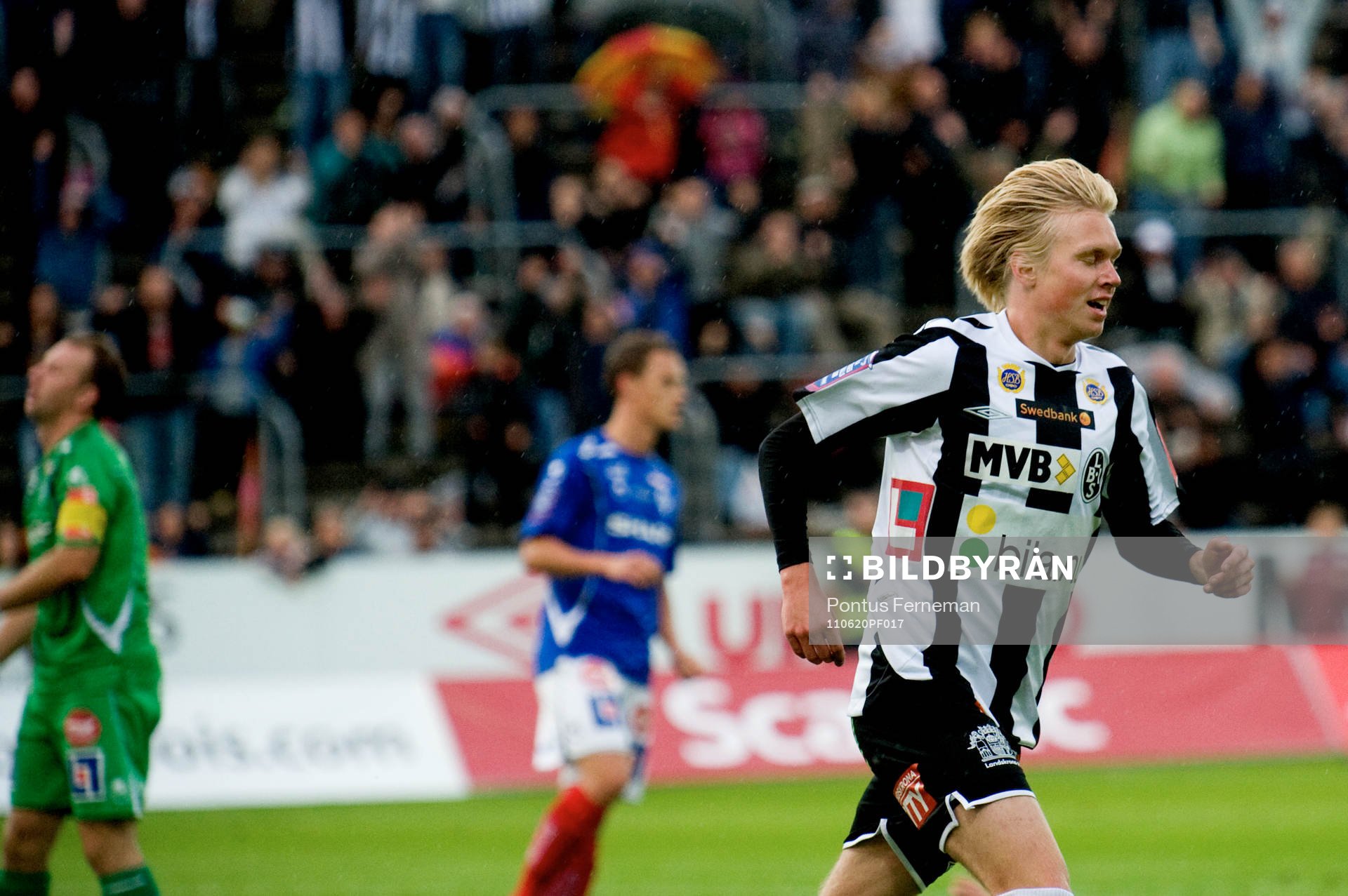 Mathias Andersson, Landskrona, jubel.