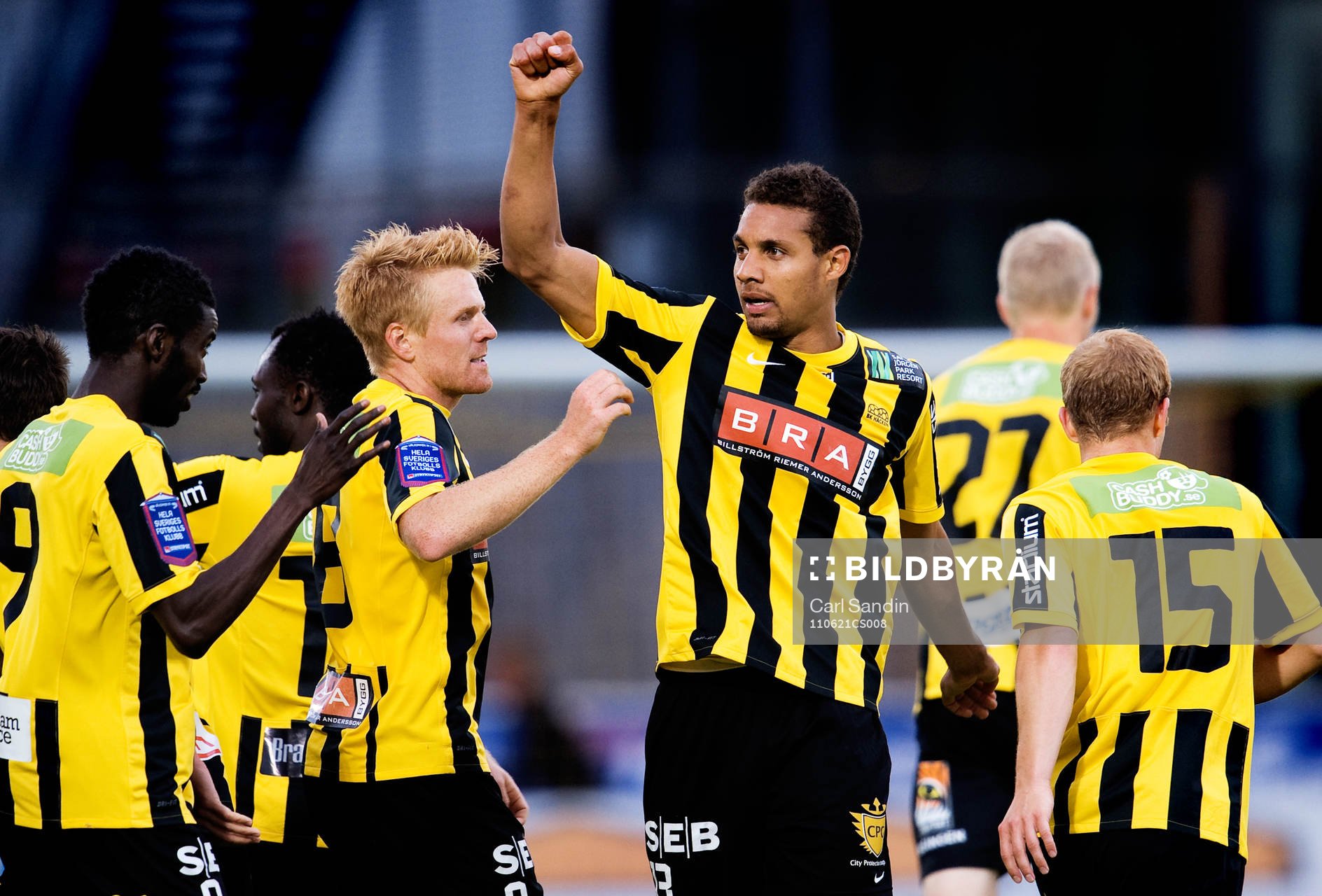 Mathias Ranégie, Häcken, jubel