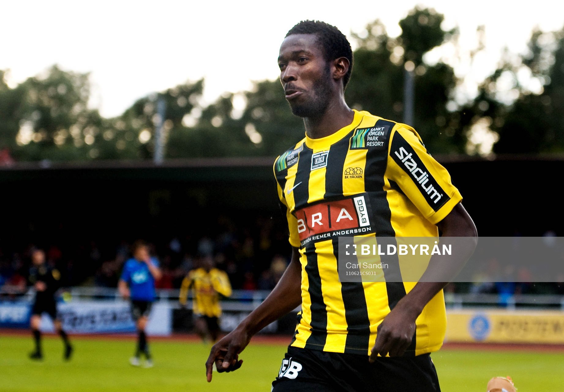Dioh Williams, Häcken, jubel
