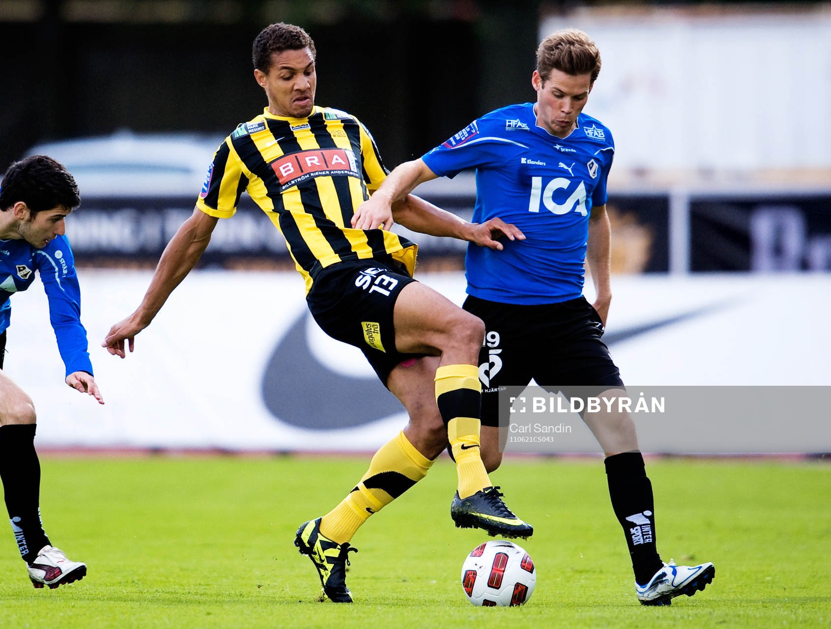 Mathias Ranégie, Häcken, Emil Salomonsson, Halmstad