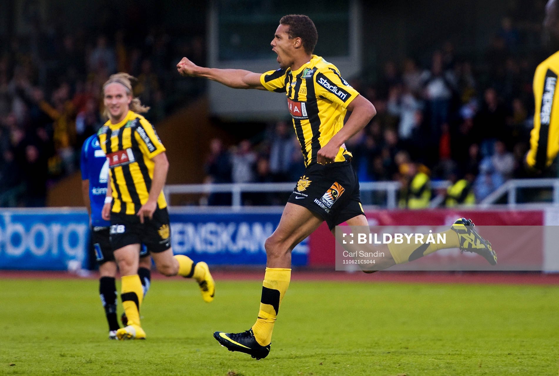 Mathias Ranégie, Häcken, jubel
