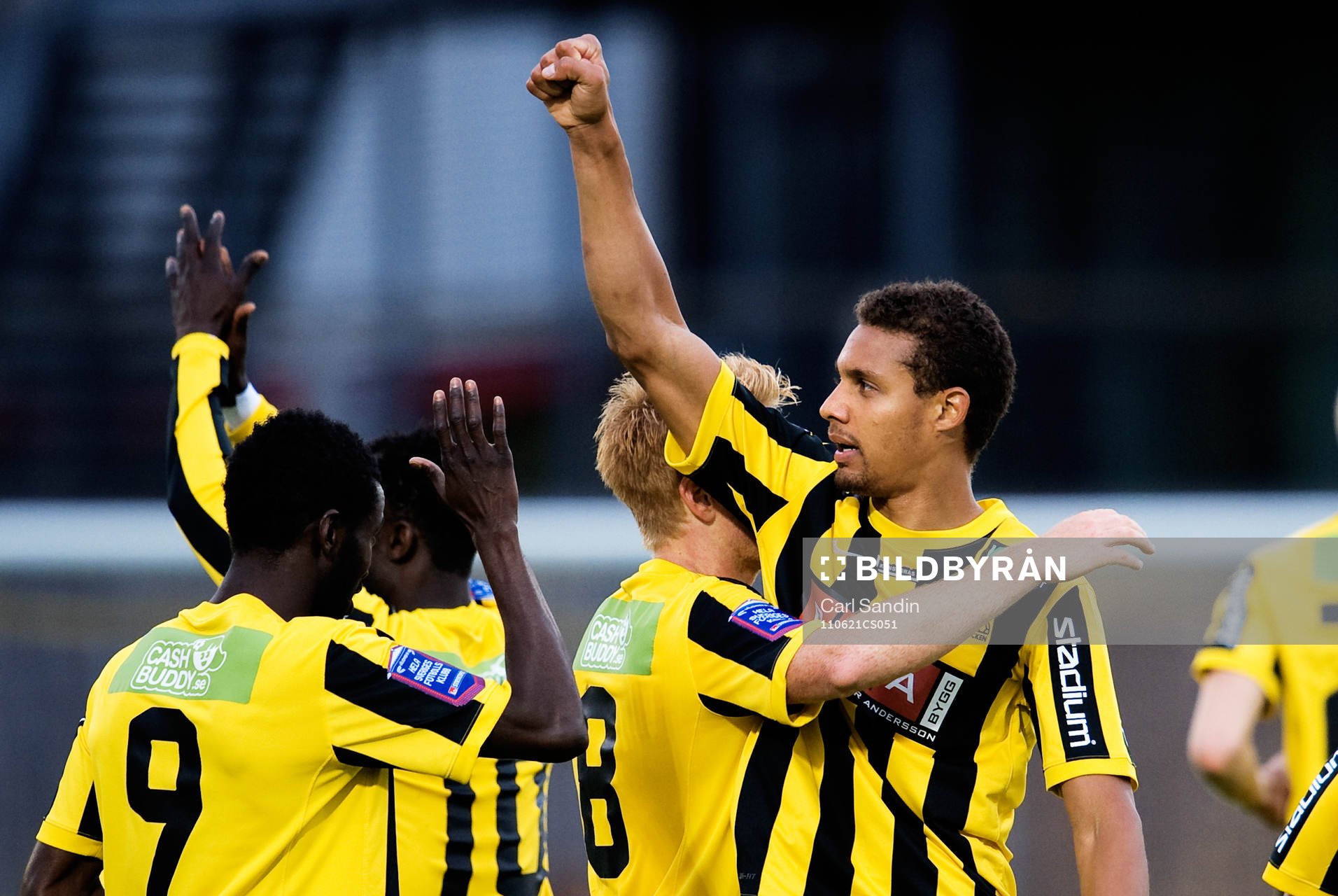 Mathias Ranégie, Häcken, jubel