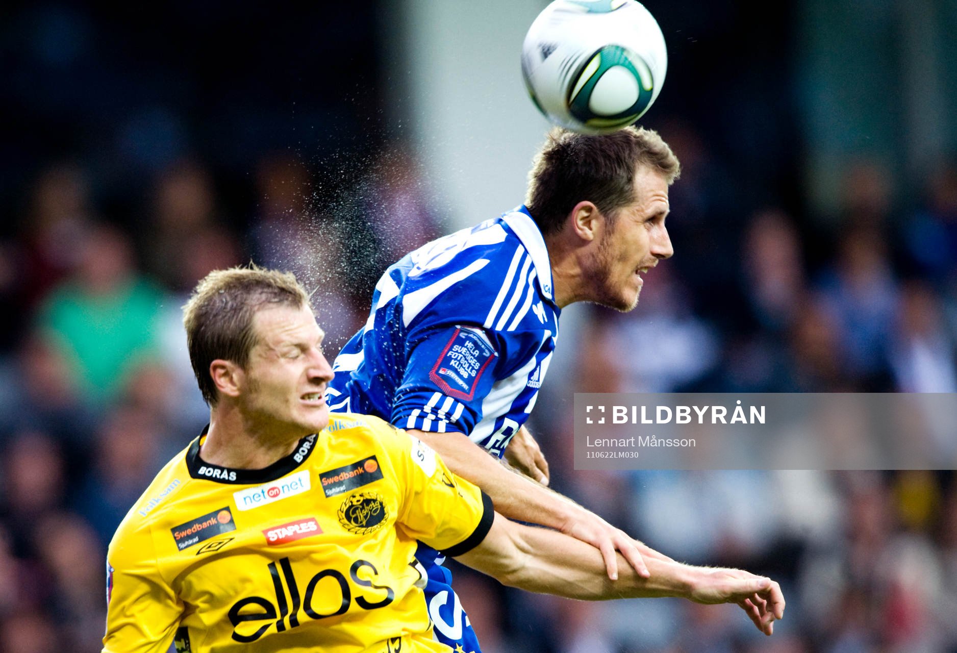 Daniel Mobaeck, Elfsborg och Tobias Hysén, Göteborg.