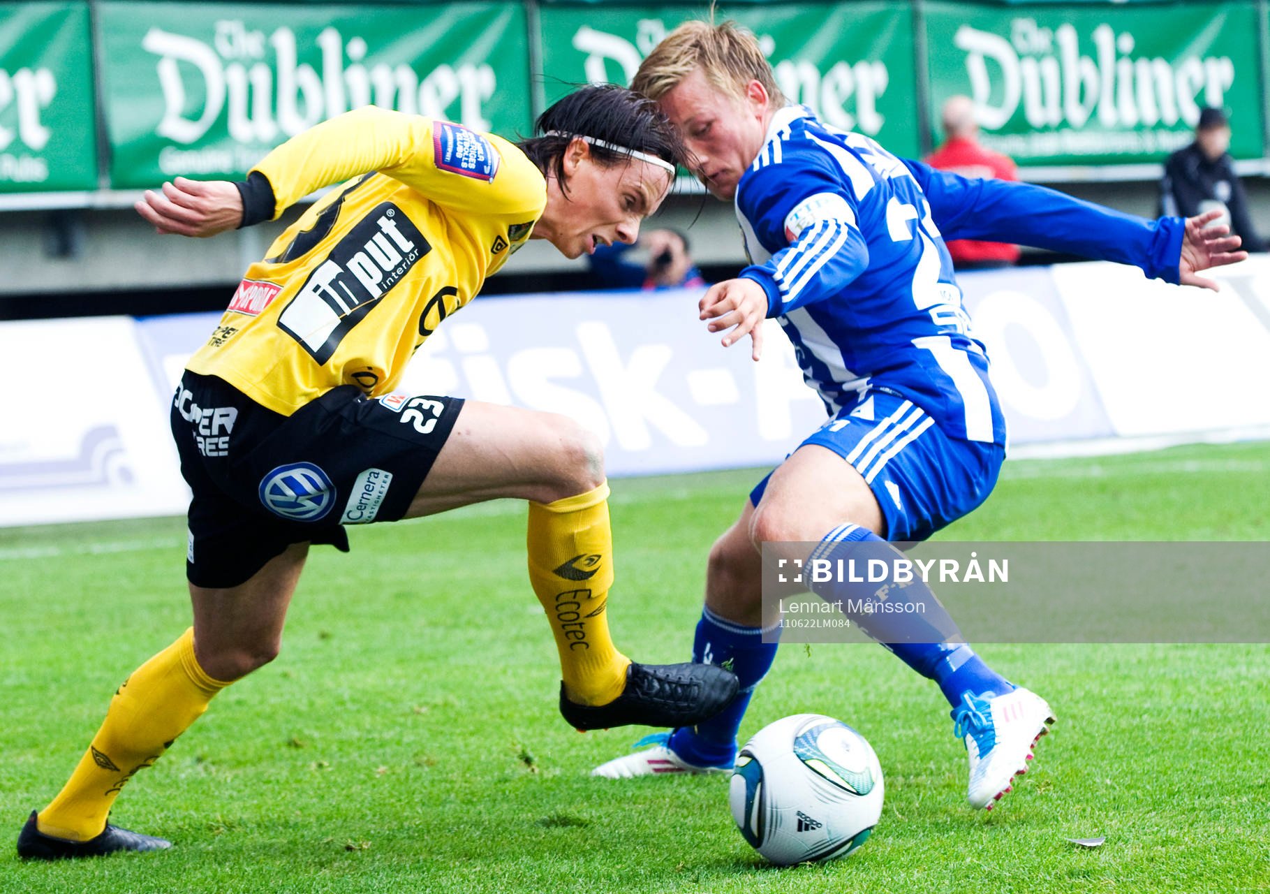 Niklas Hult, Elfsborg, och Nicklas Bärkroth, Göteborg