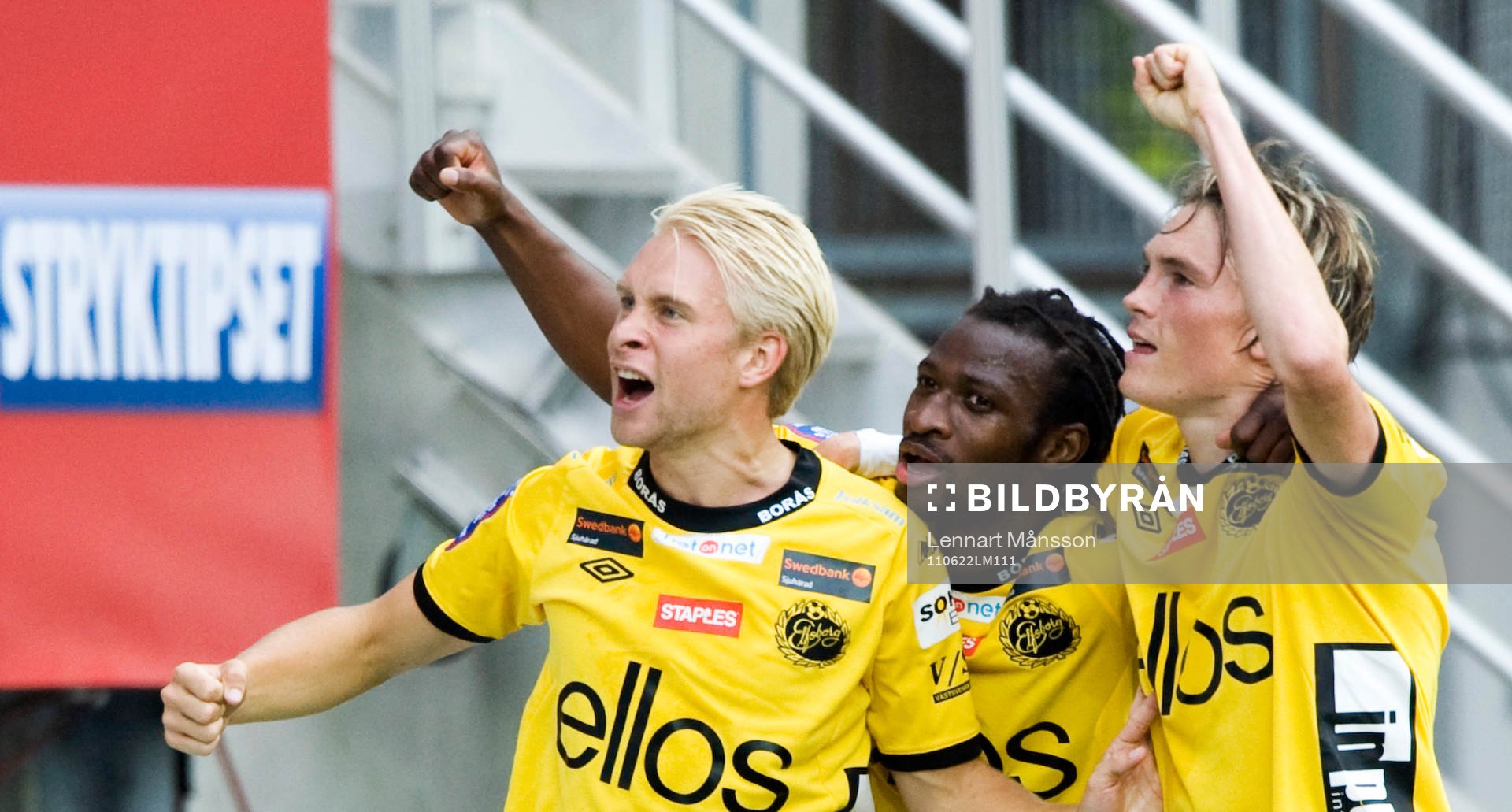 0-1 Amadou Jawo, Elfsborg, jubel