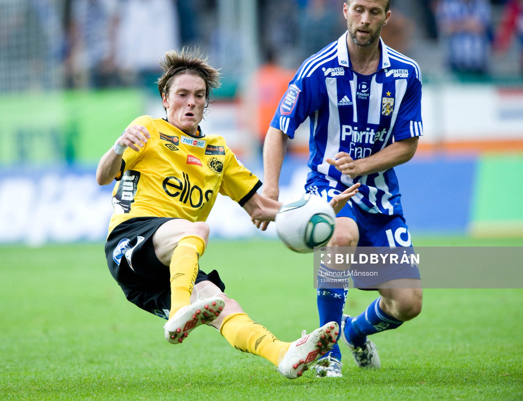 Lasse Nilsson, Elfsborg och Hjalmar Jonsson, Göteborg