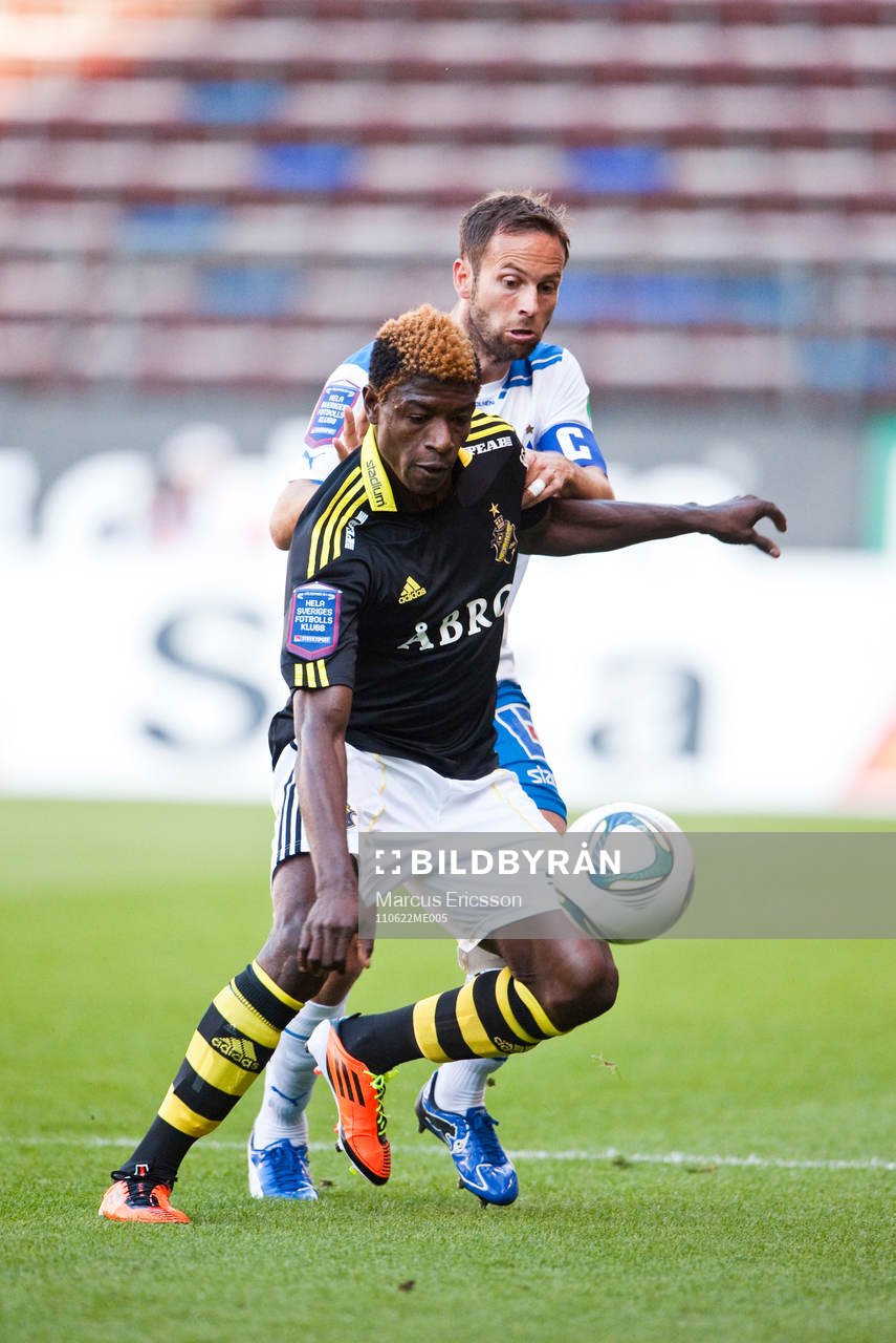 Mohamed Bangura, AIK och Mathias Florén, Norrköping
