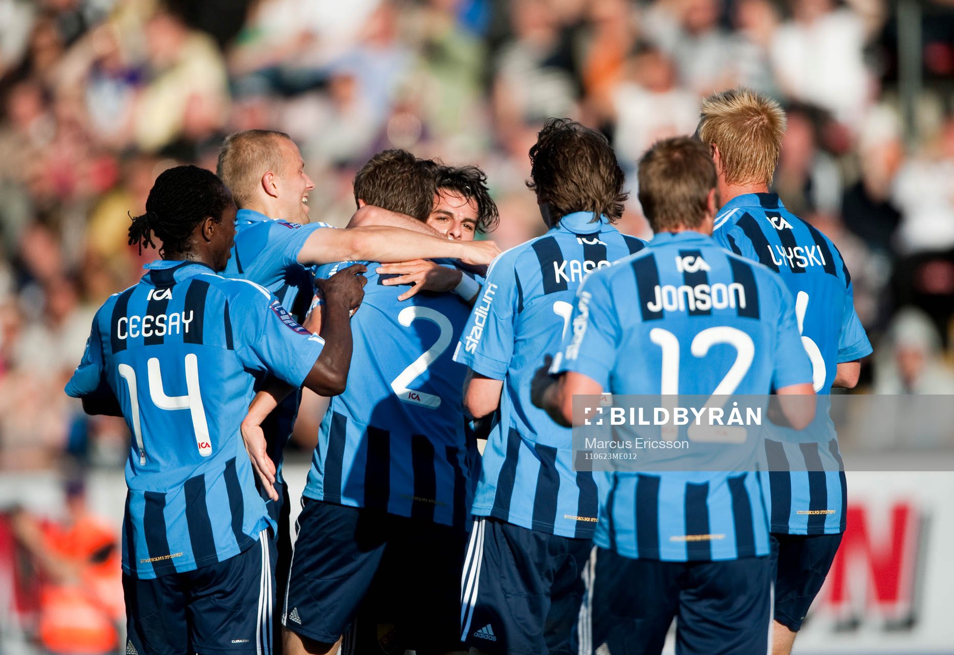 Jubel i Djurgården